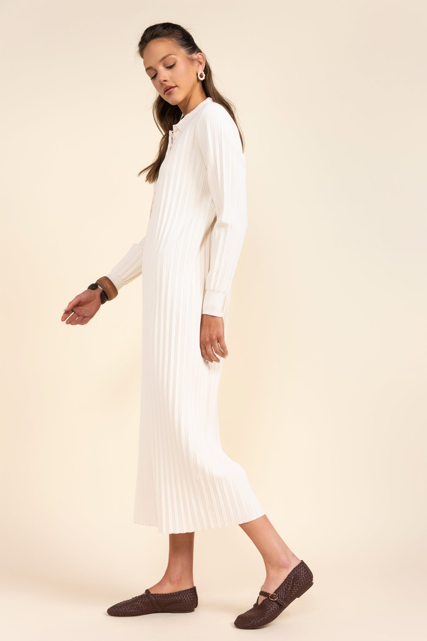 Stanton Dress in Coconut