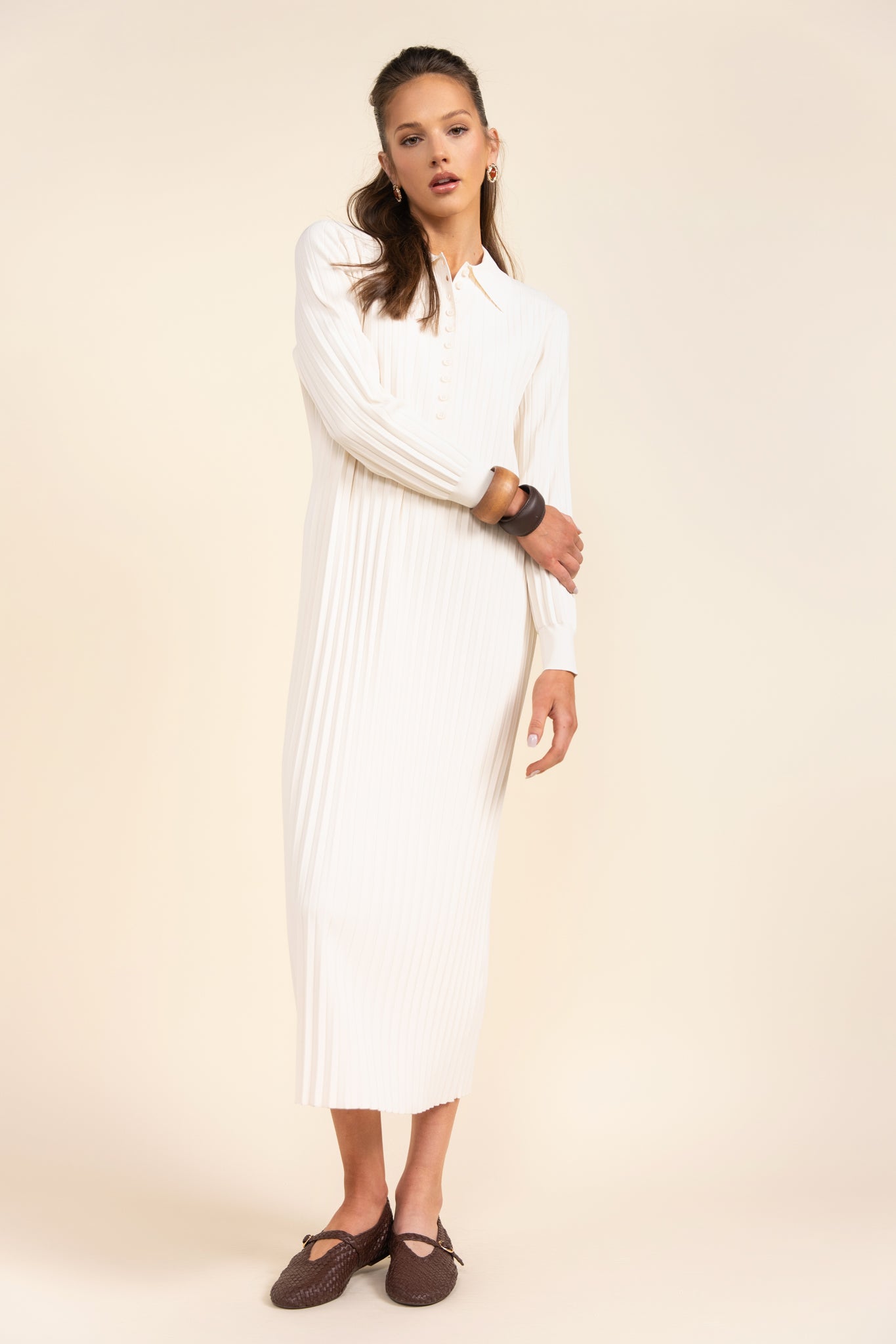 Stanton Dress in Coconut