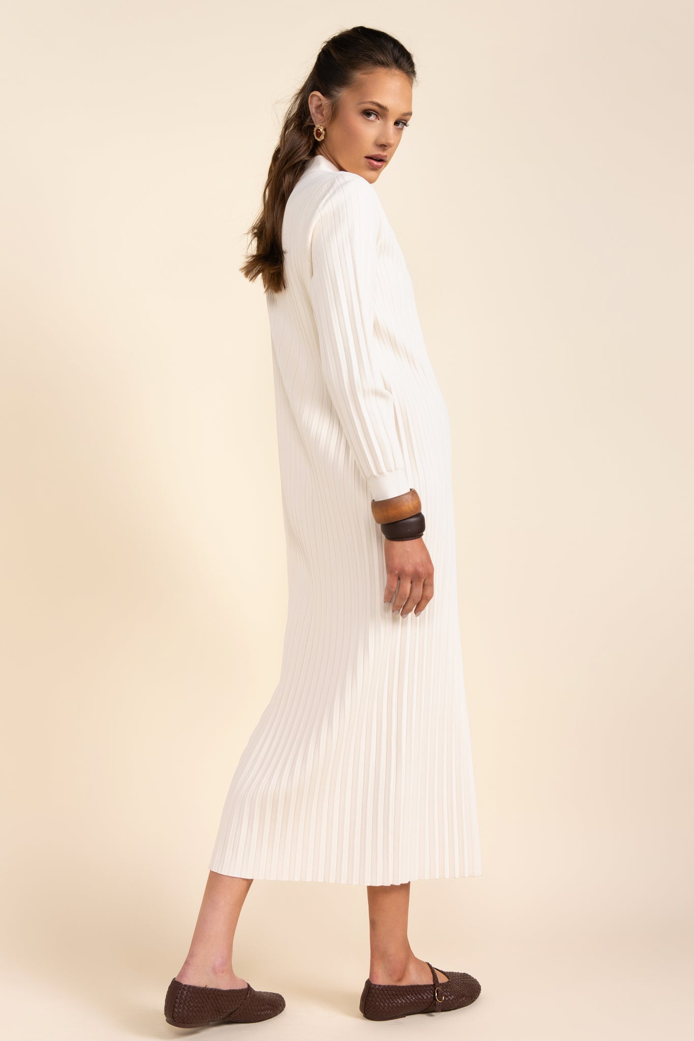 Stanton Dress in Coconut