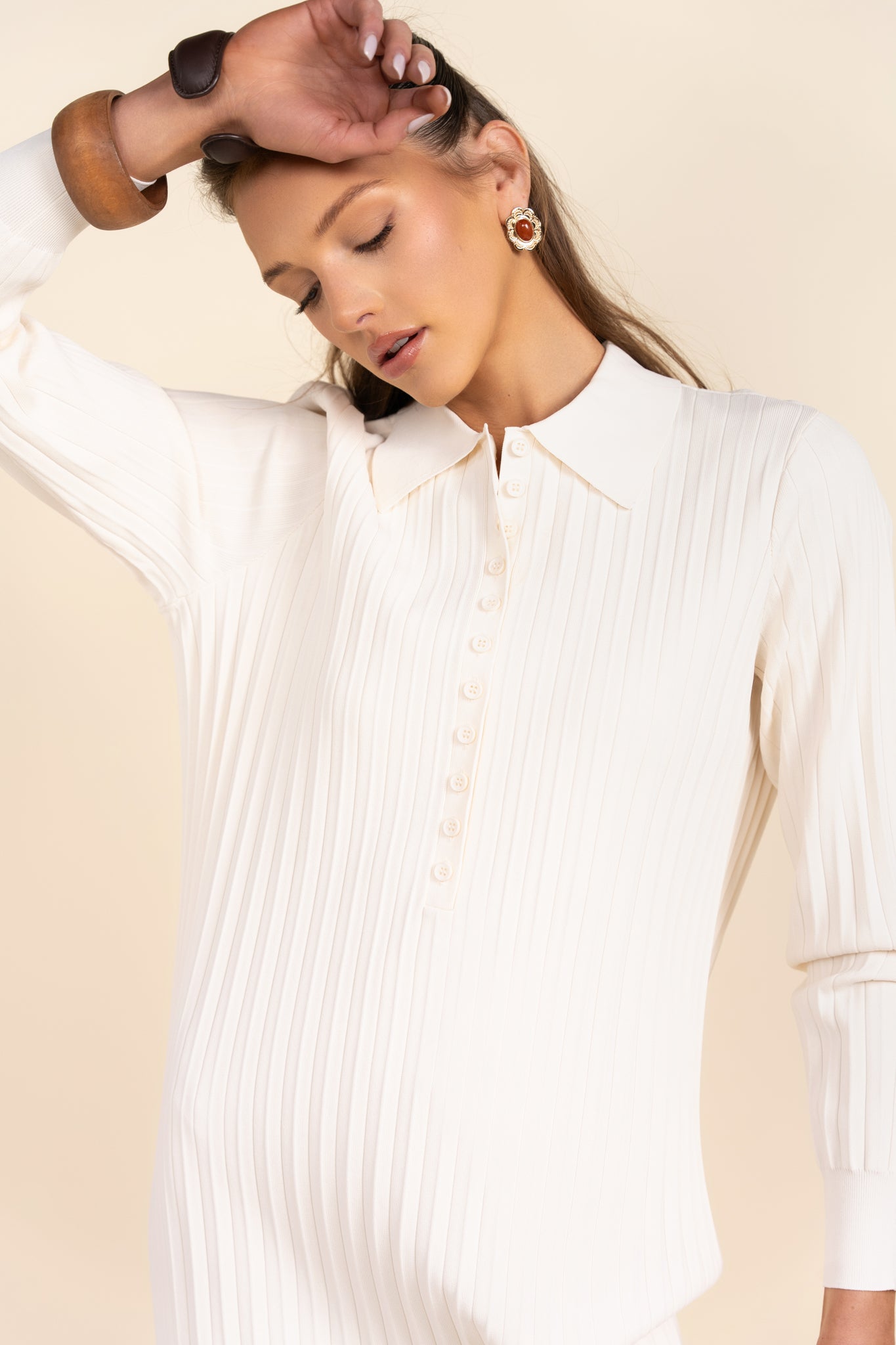 Stanton Dress in Coconut