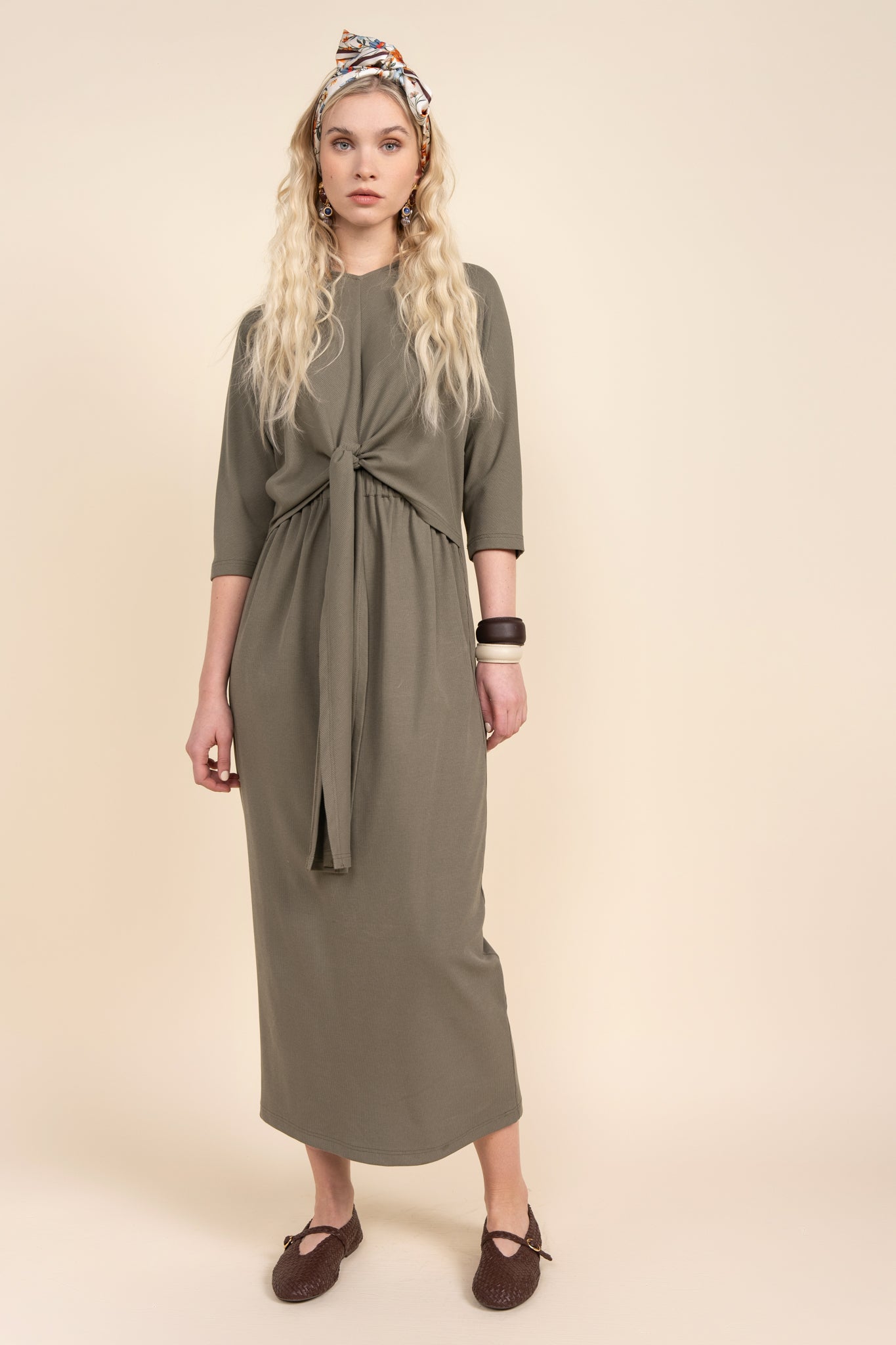 Kent Dress in Pistachio