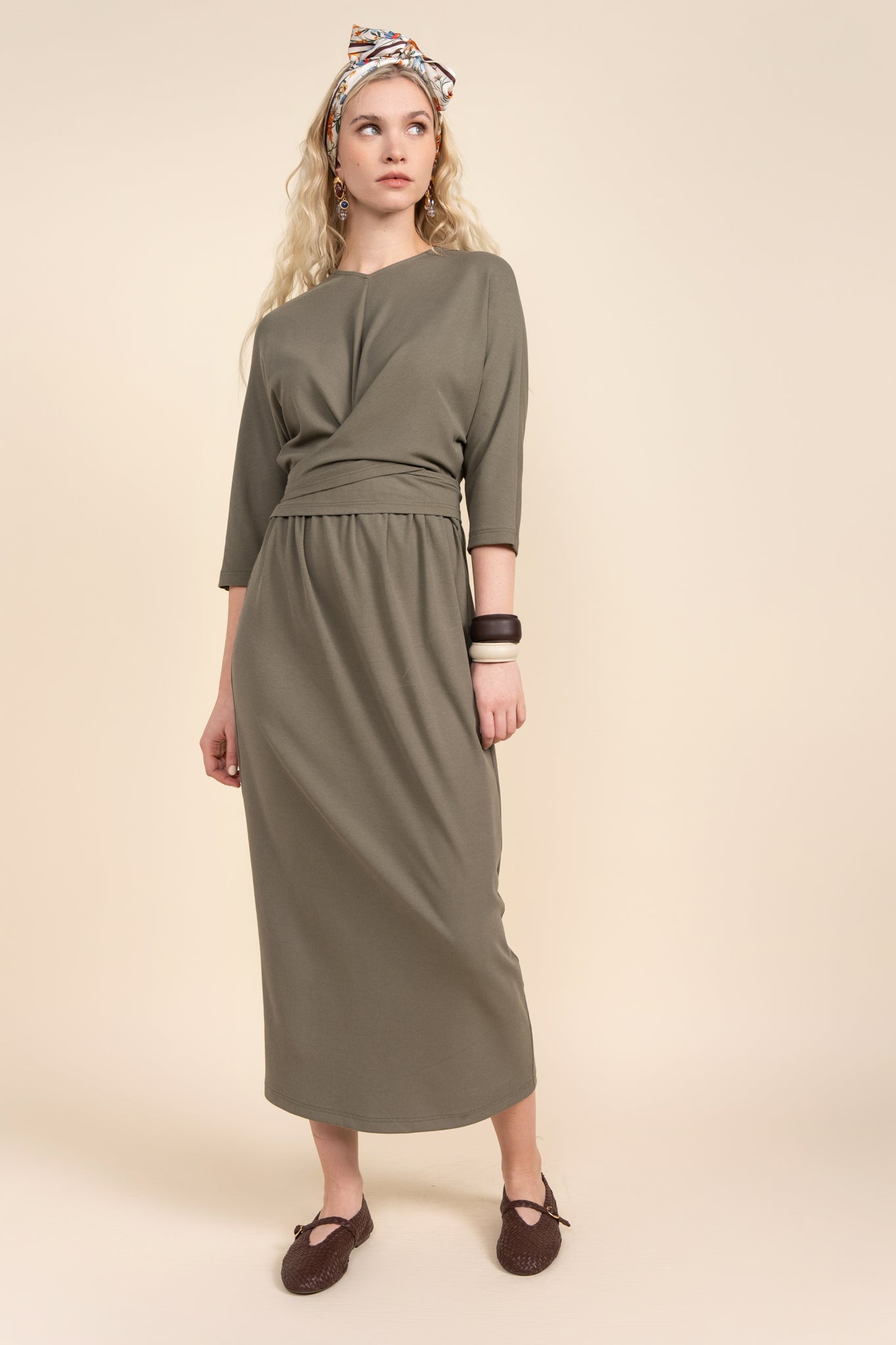 Kent Dress in Pistachio