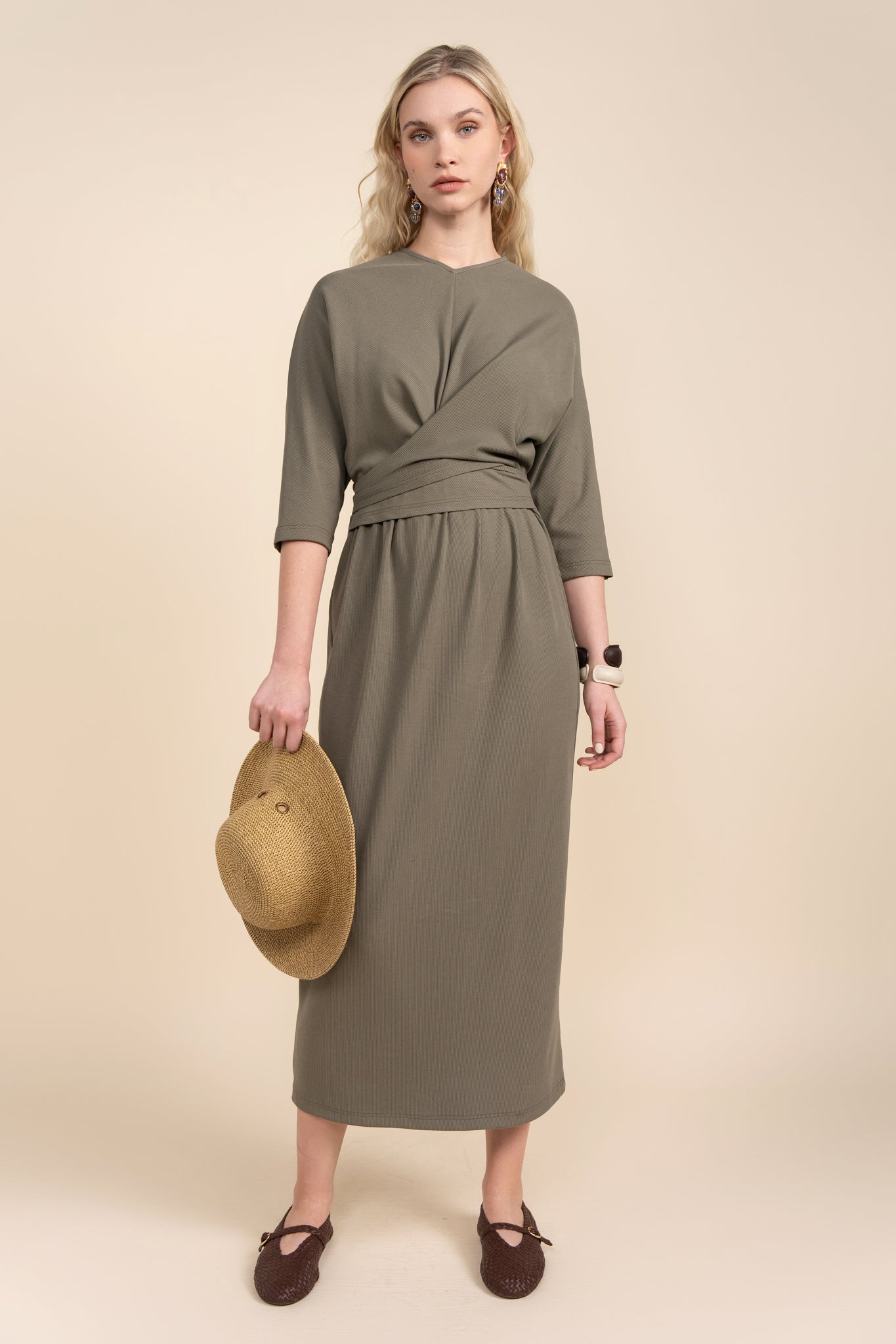 Kent Dress in Pistachio