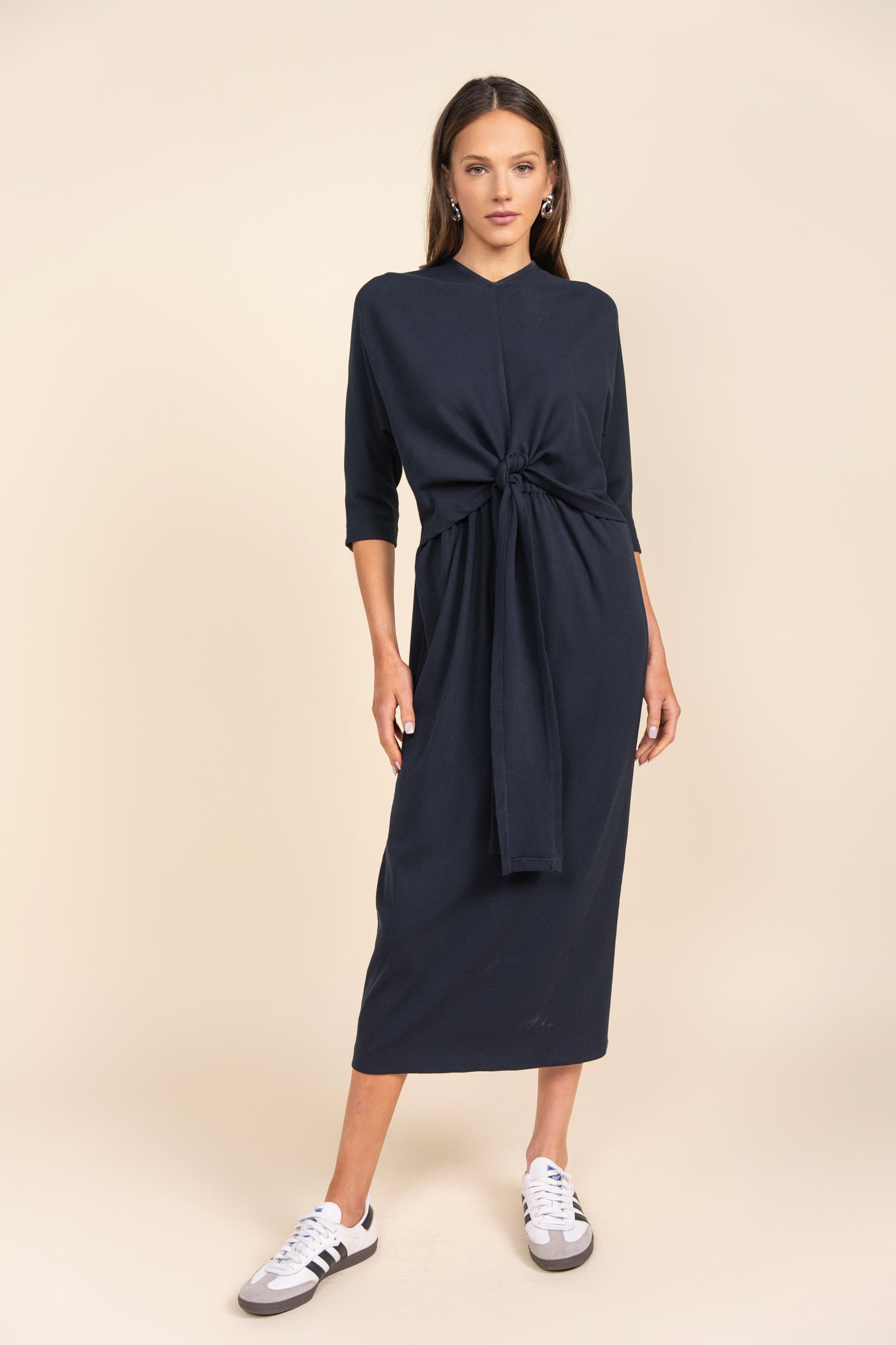 Kent Dress in Navy