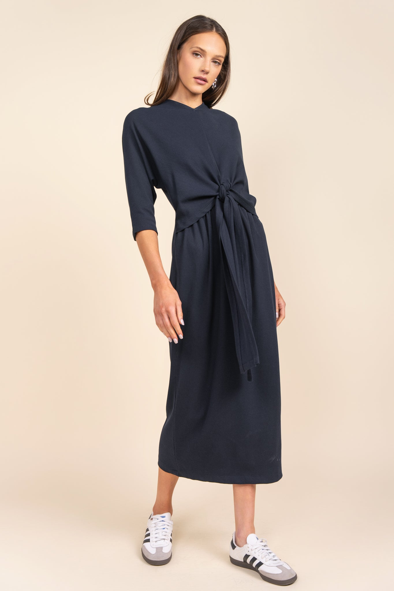 Kent Dress in Navy