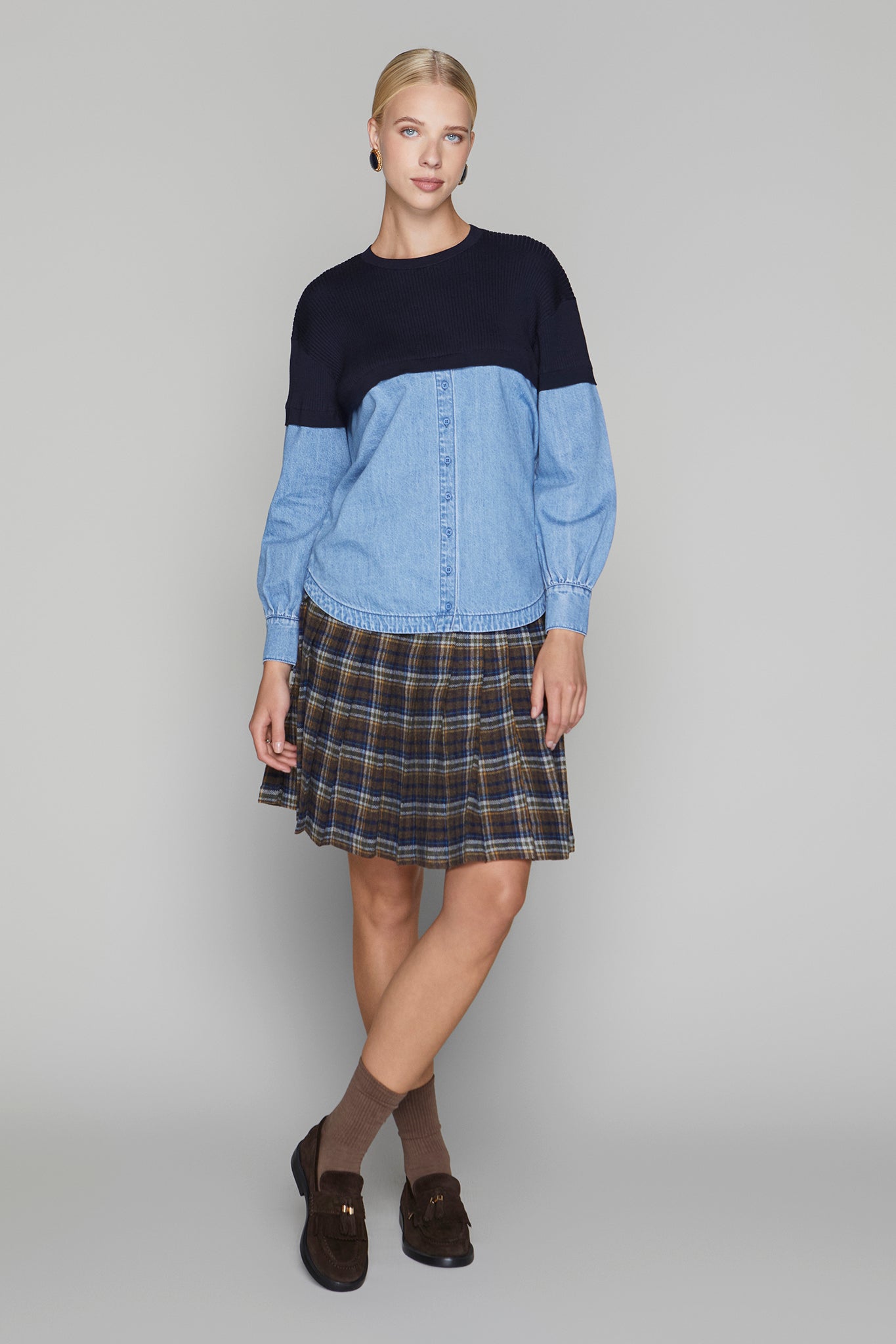 Ashby Sweater in Midnight Navy