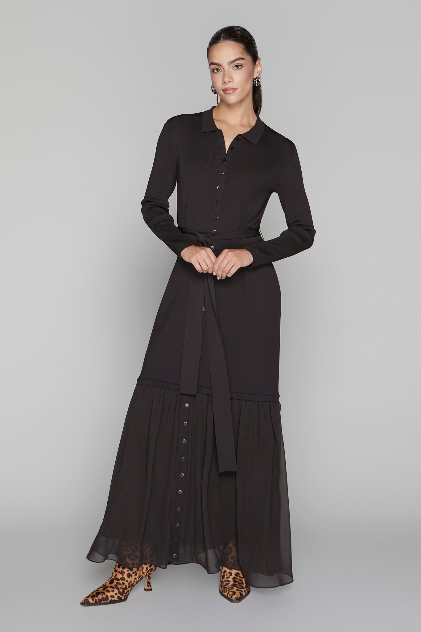 espresso formal dress Dusty Blue Long A-line Sweetheart Off-the-Shoulder Puff Sleeve Evening –  27dress main image 0