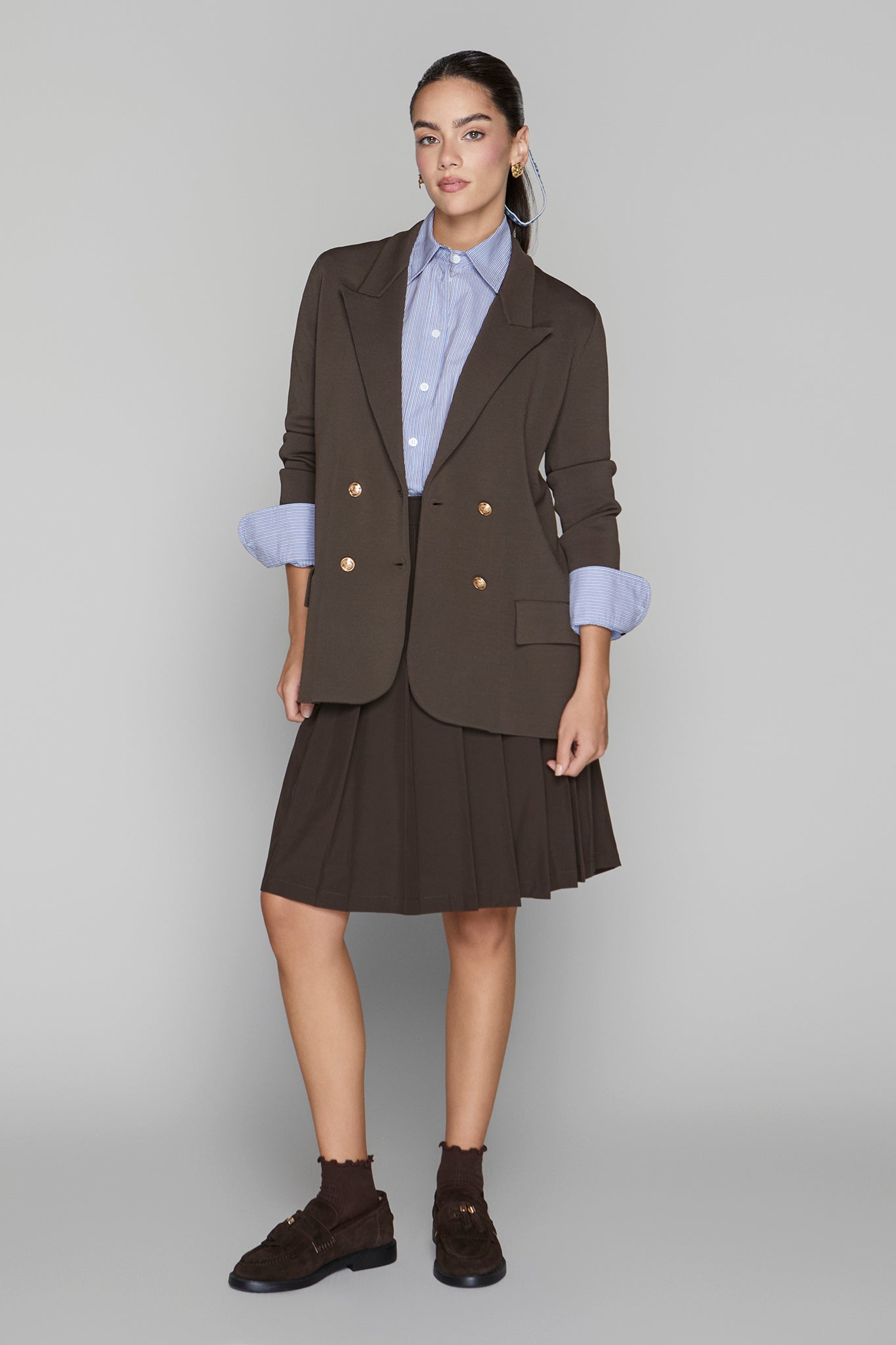 Heila II Skirt in Cocoa