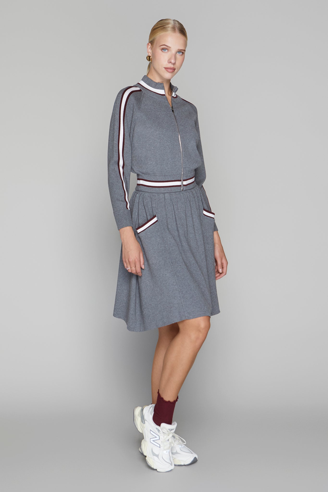 Everett Skirt in Steel