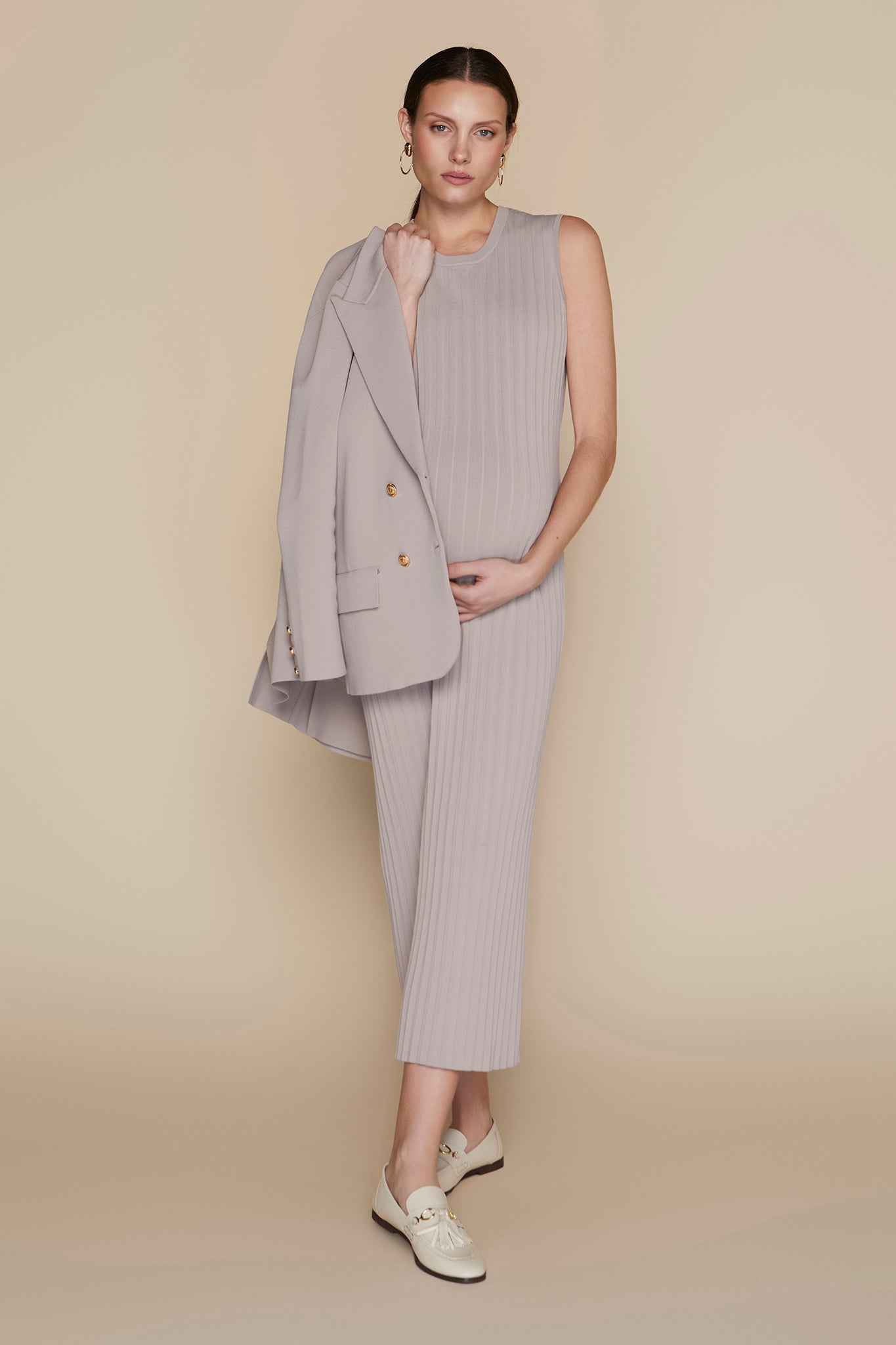 Rhône Maternity Set in Bone