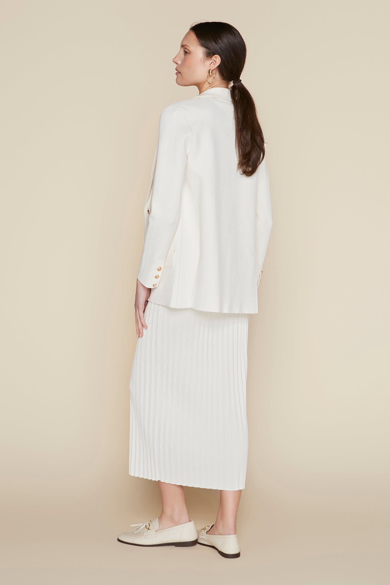 Rhône Maternity Set in Coconut