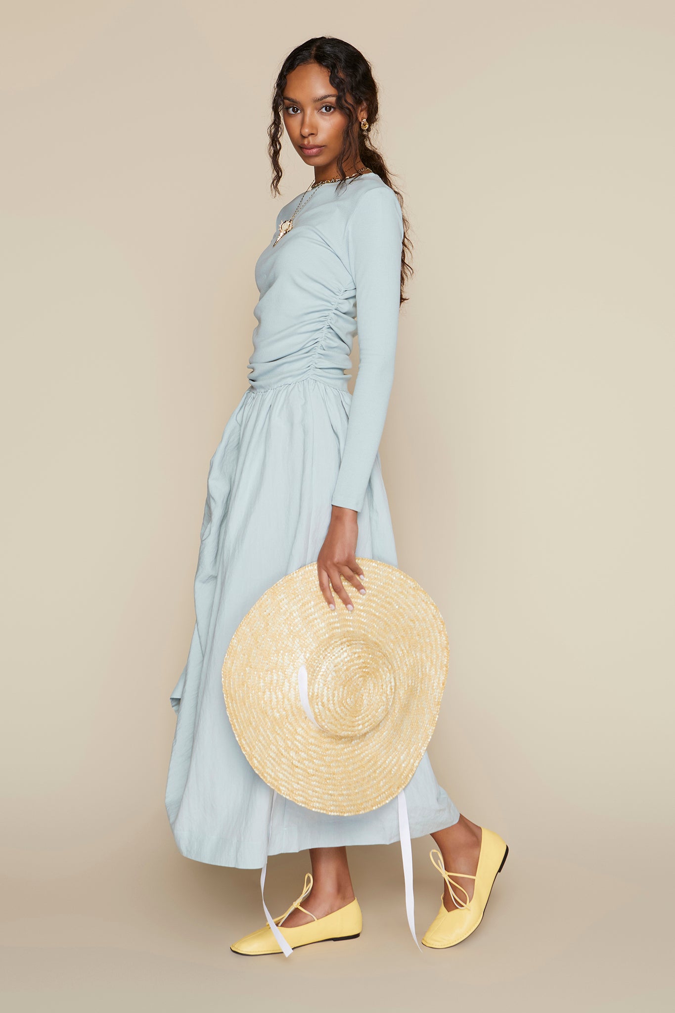 Savoy Dress in Victorian Mint