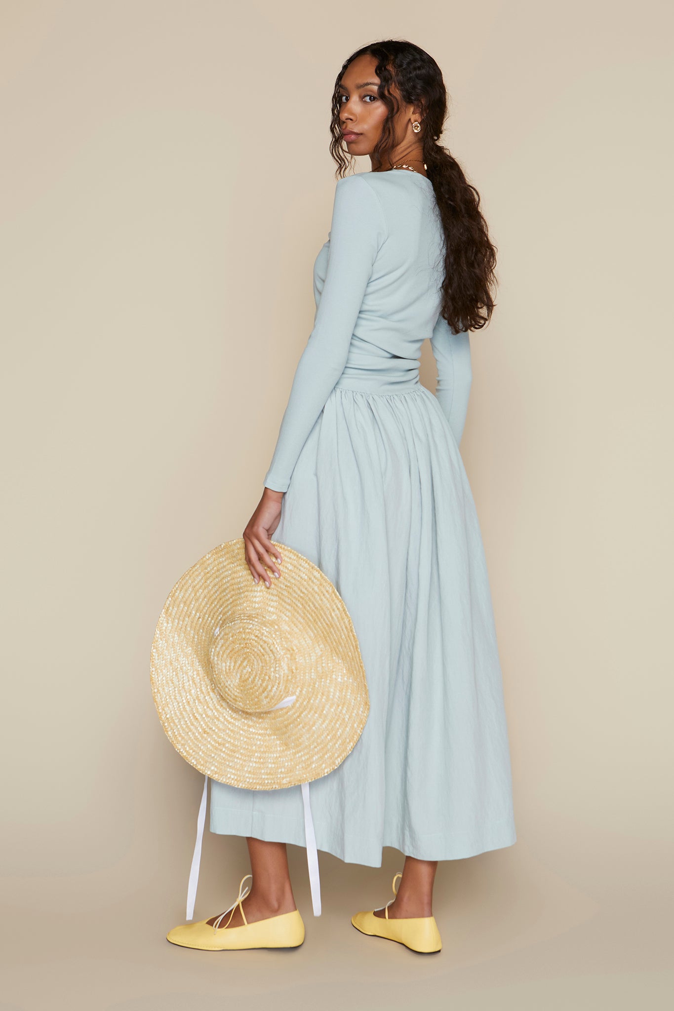 Savoy Dress in Victorian Mint