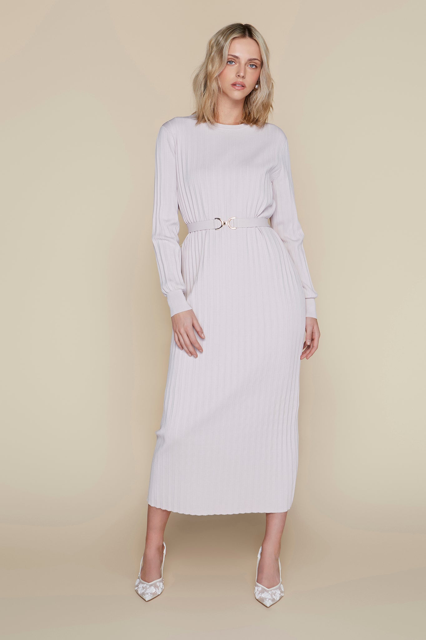 Marbella Dress in Berry Mousse