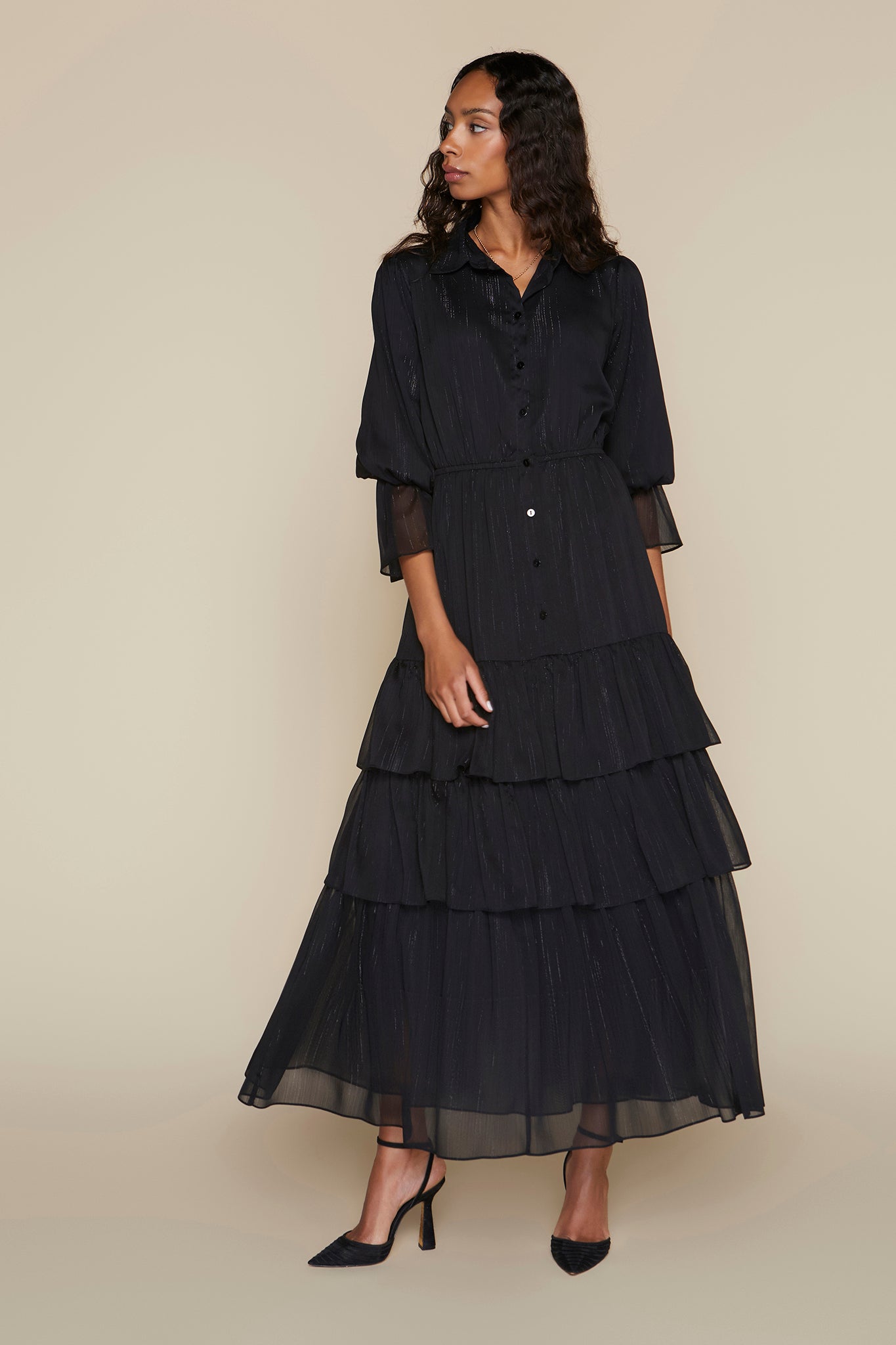 Carlyle Dress in Black