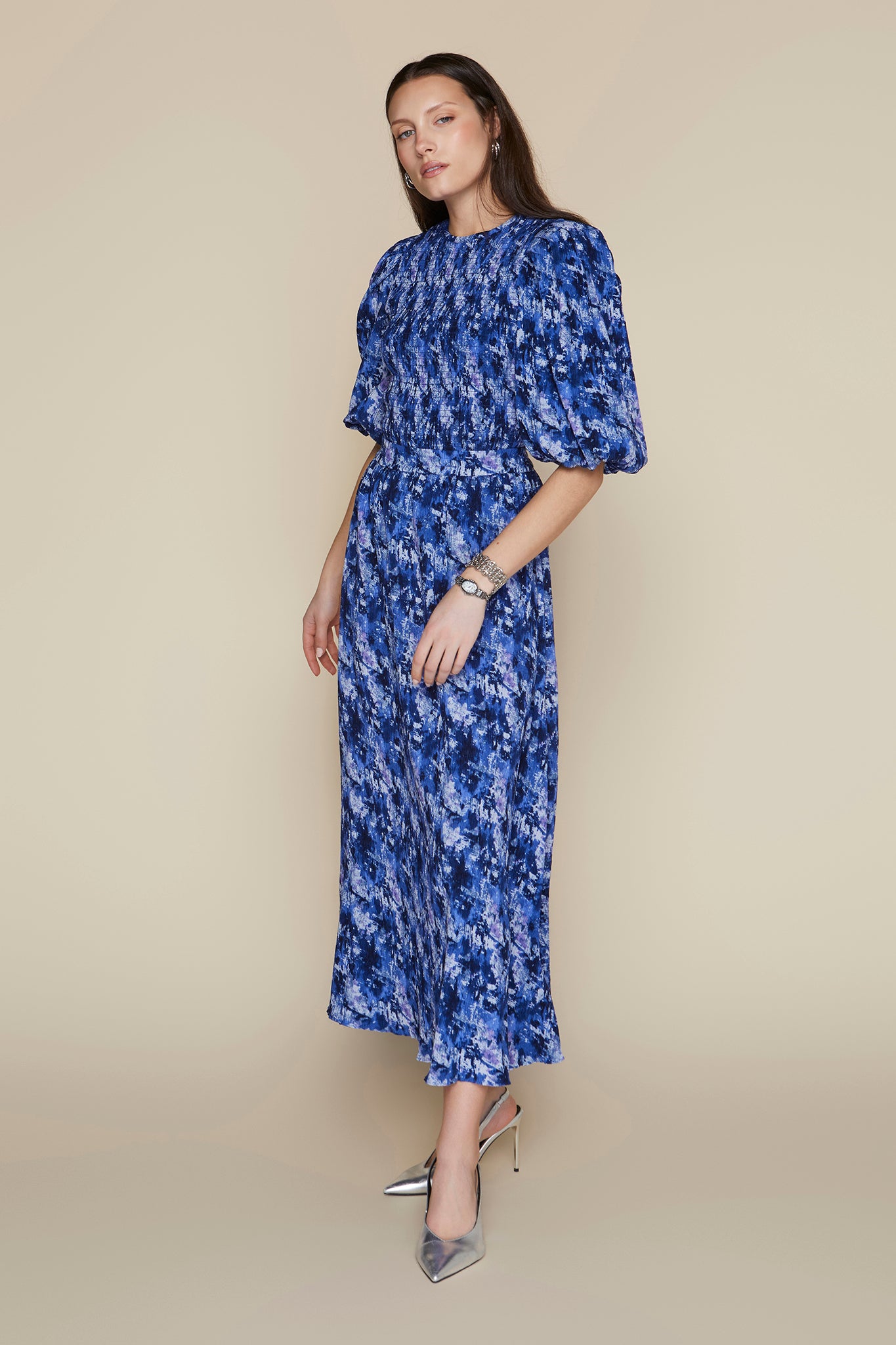 Tavira Skirt in Cobalt Crystal