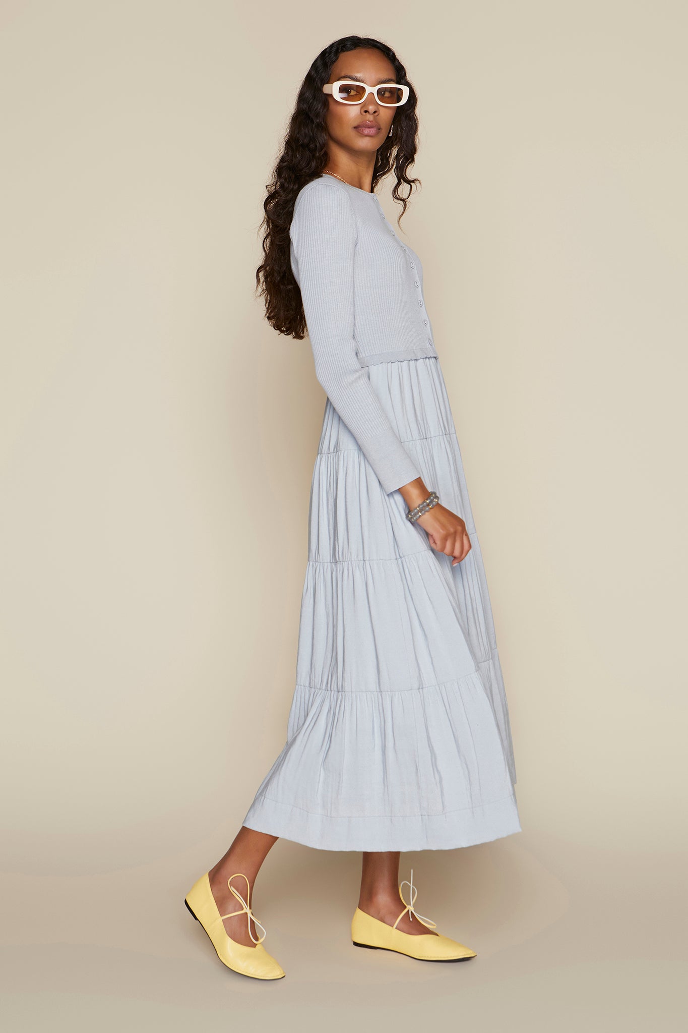 Marmi Dress in Mist