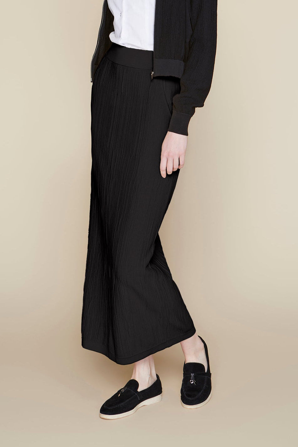 Cannes Maxi Skirt in Black