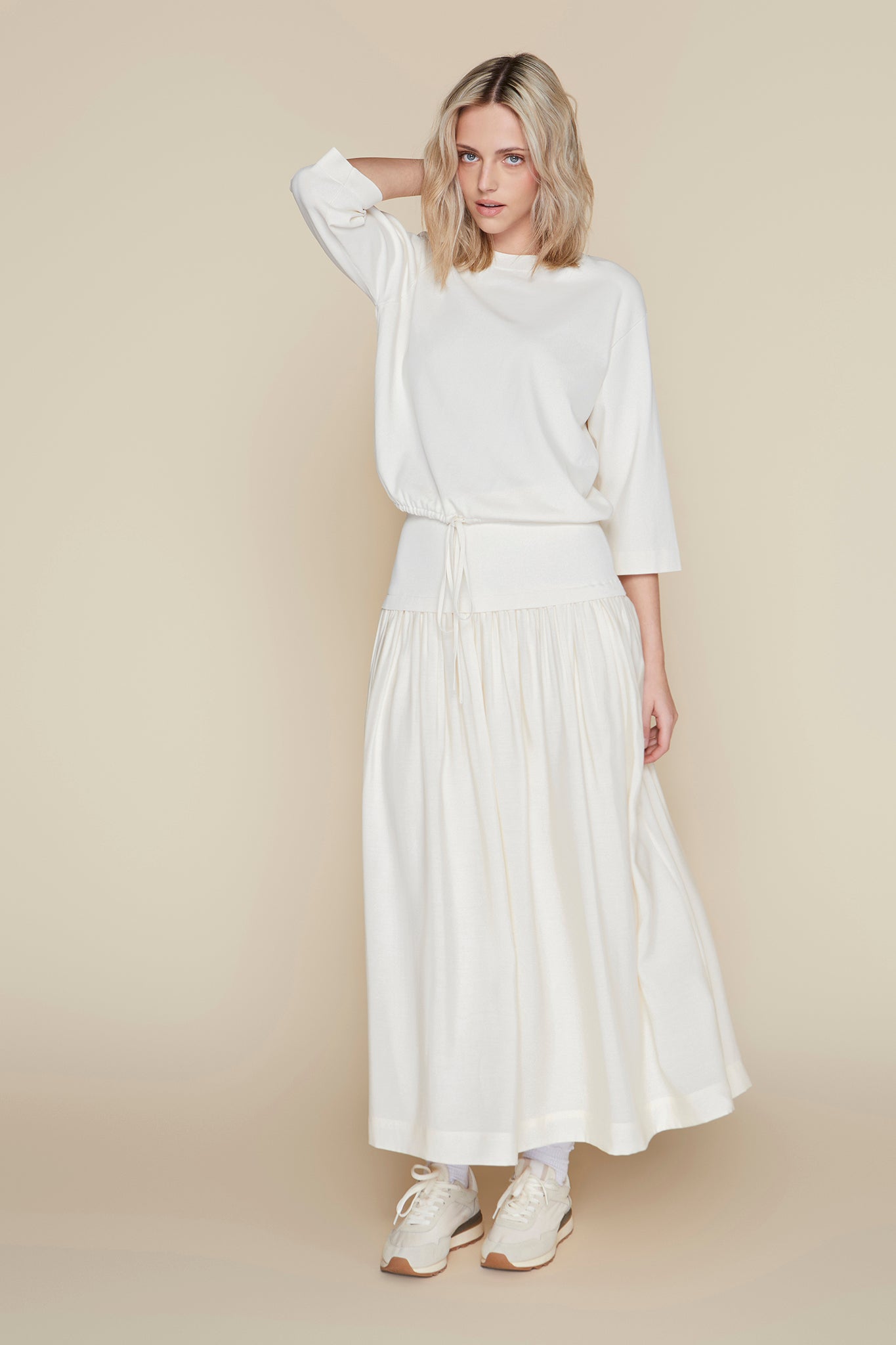 Menton Top in Coconut