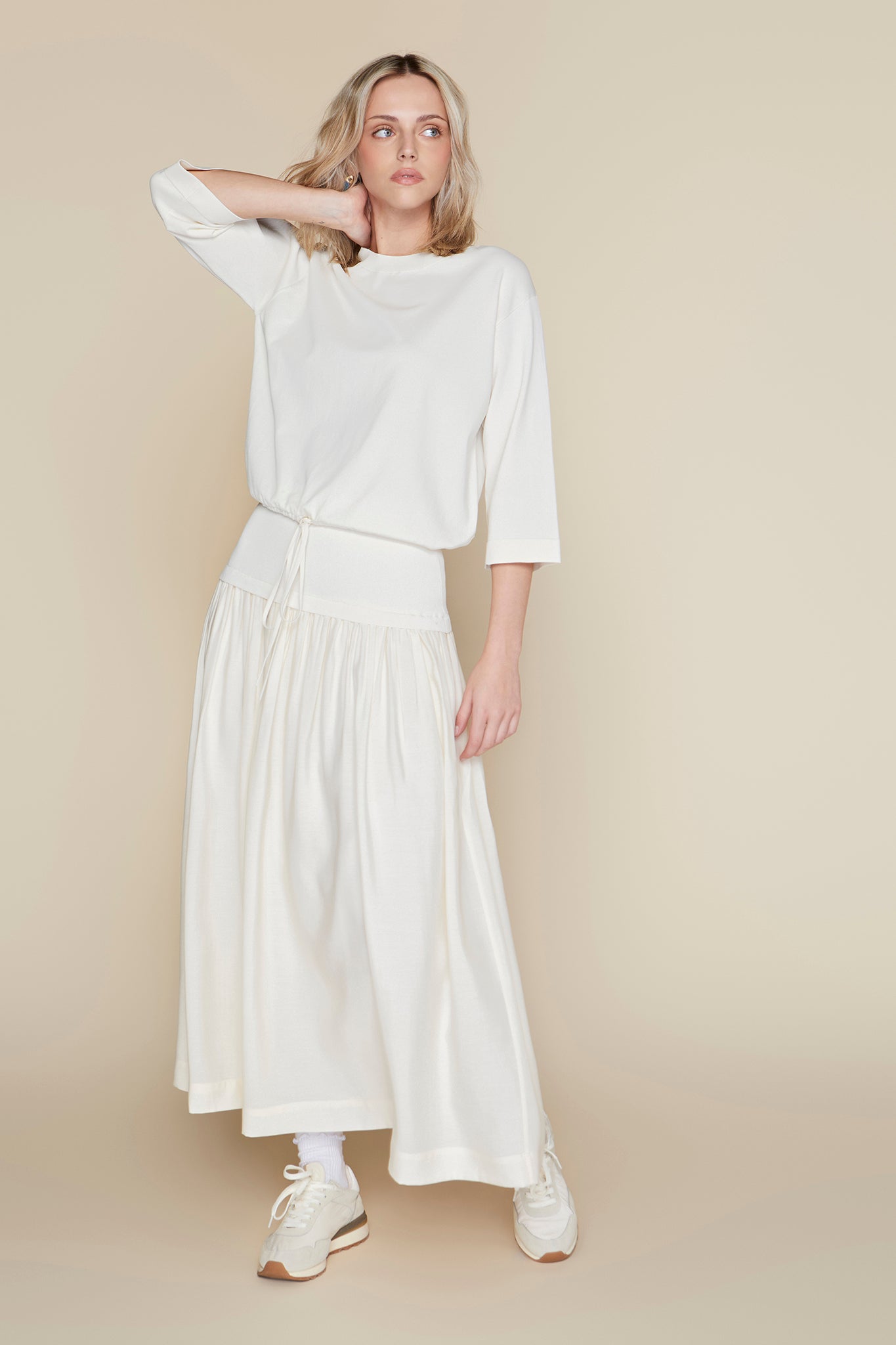 Menton Top in Coconut