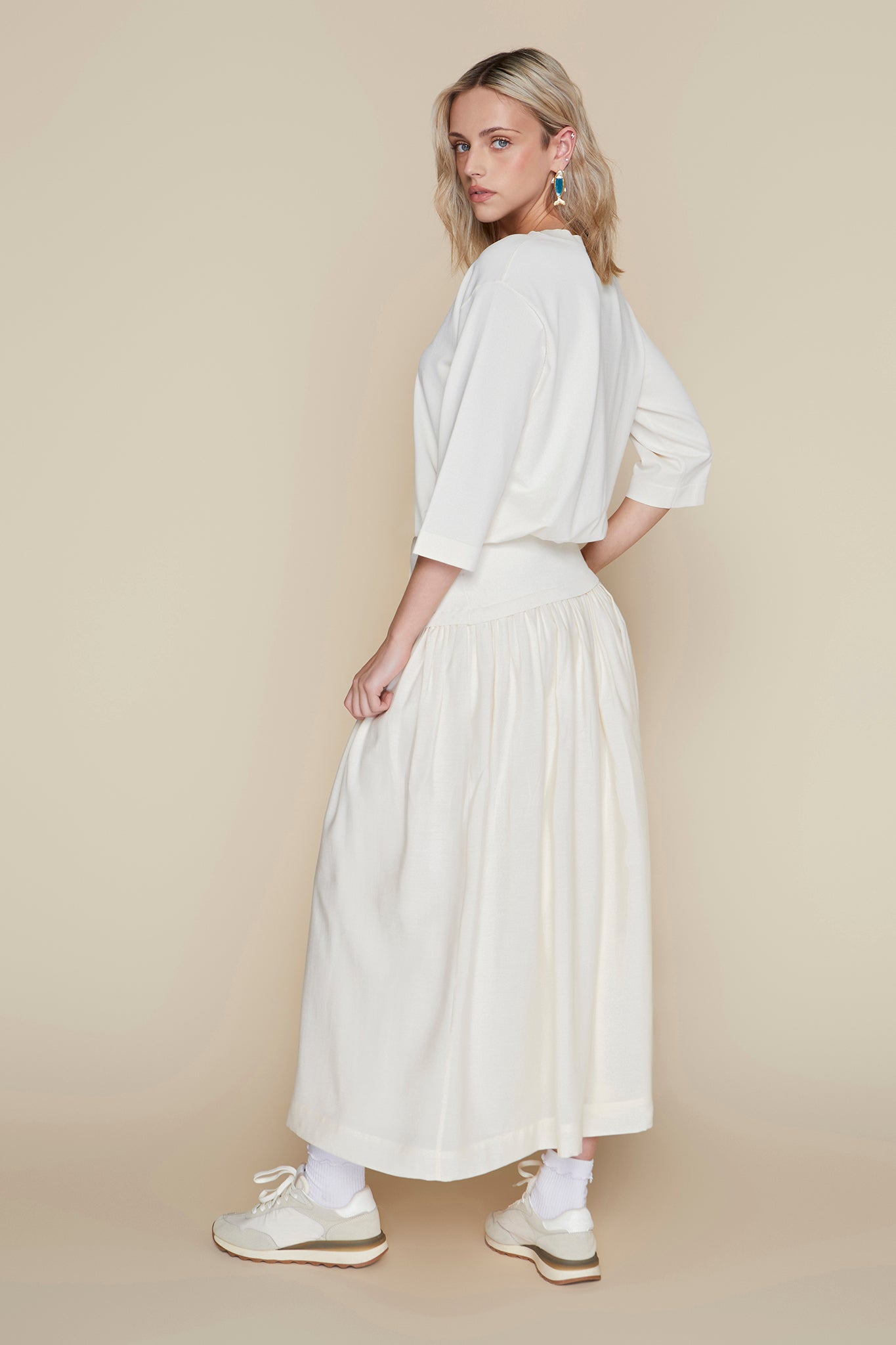 Menton Top in Coconut