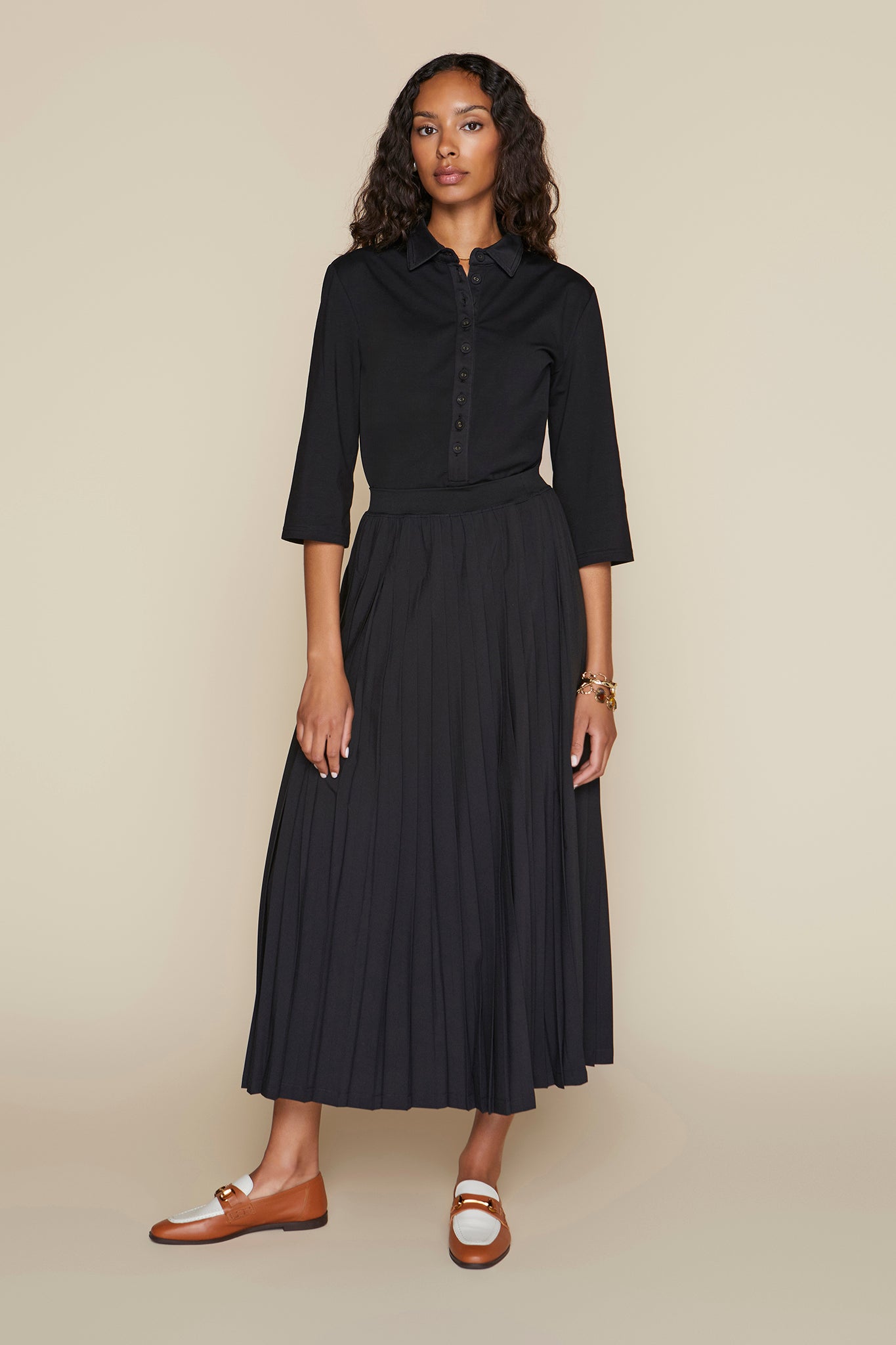 Maxi Rachel Skirt in Black