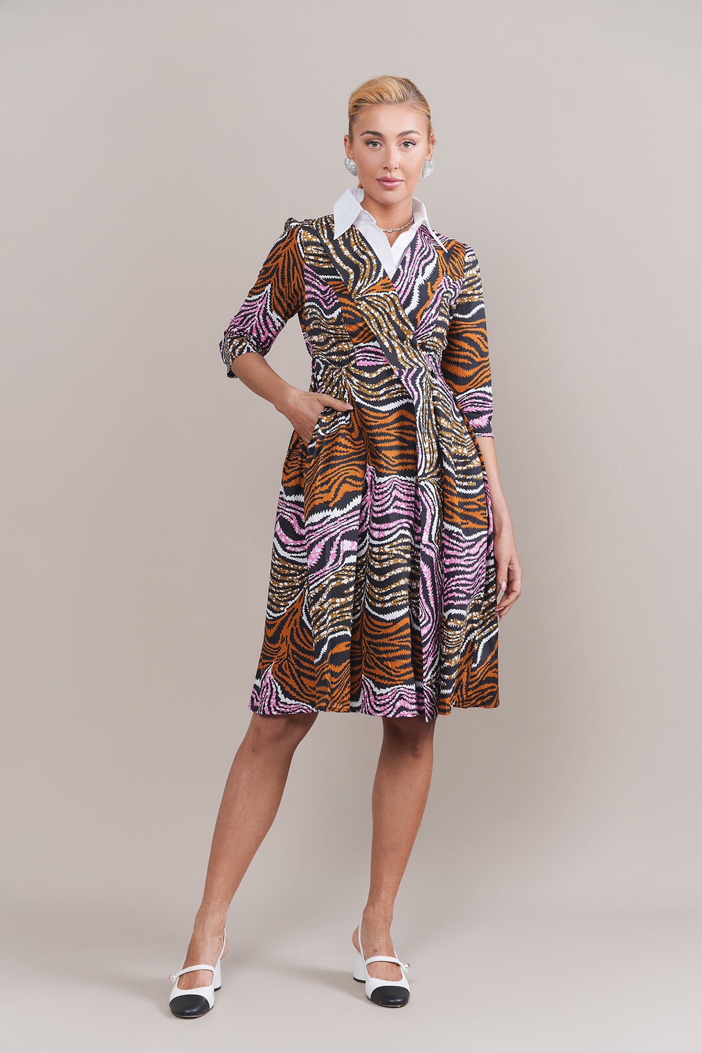 Blair Dress in Safari