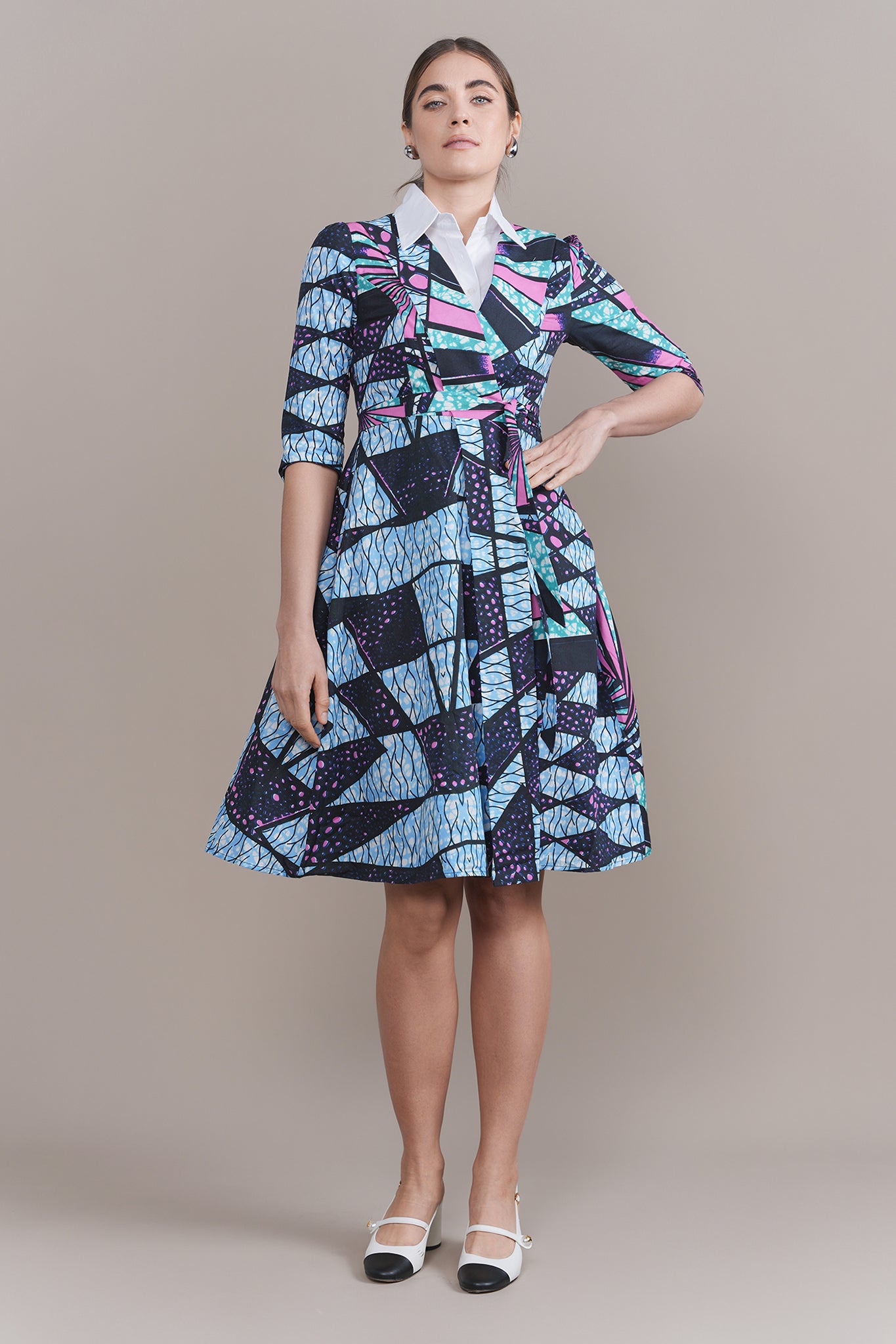 Blair Dress in Geometric