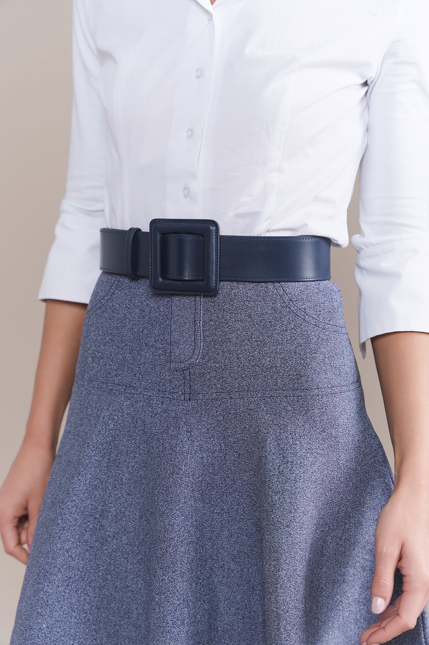 Sonata Belt in Navy