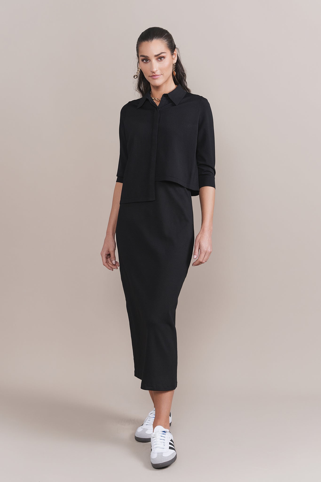 Alder Blouse in Black