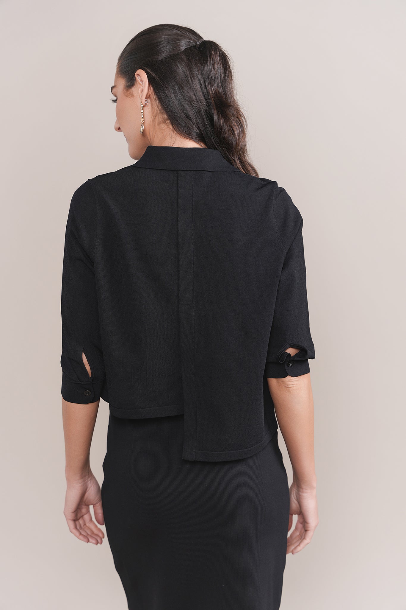 Alder Blouse in Black