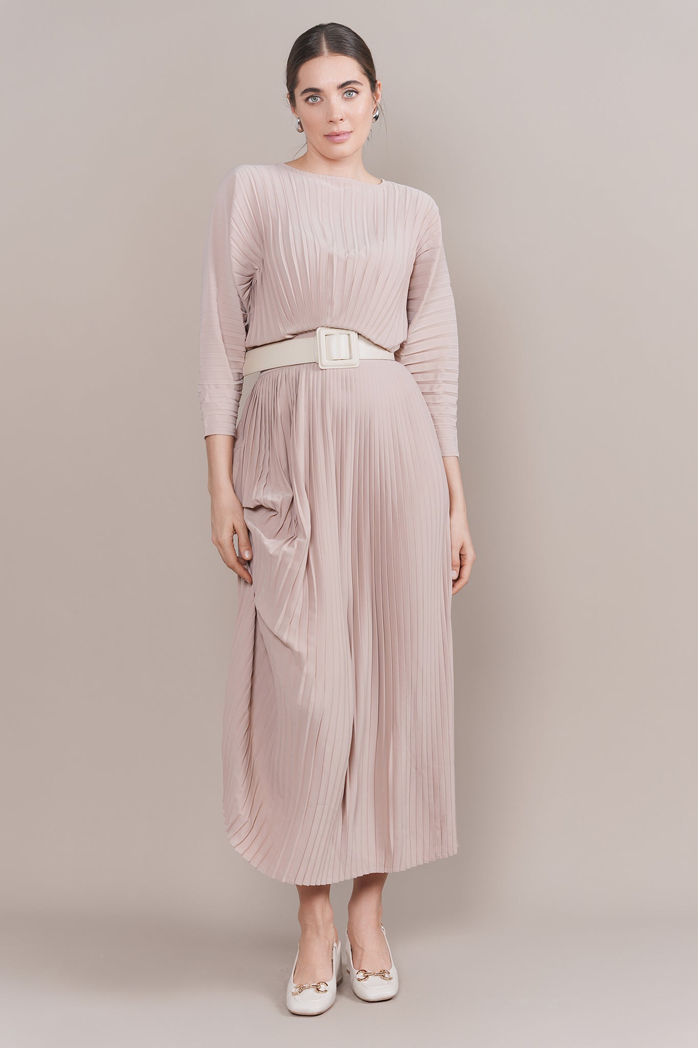 Zarah Dress in Apricot