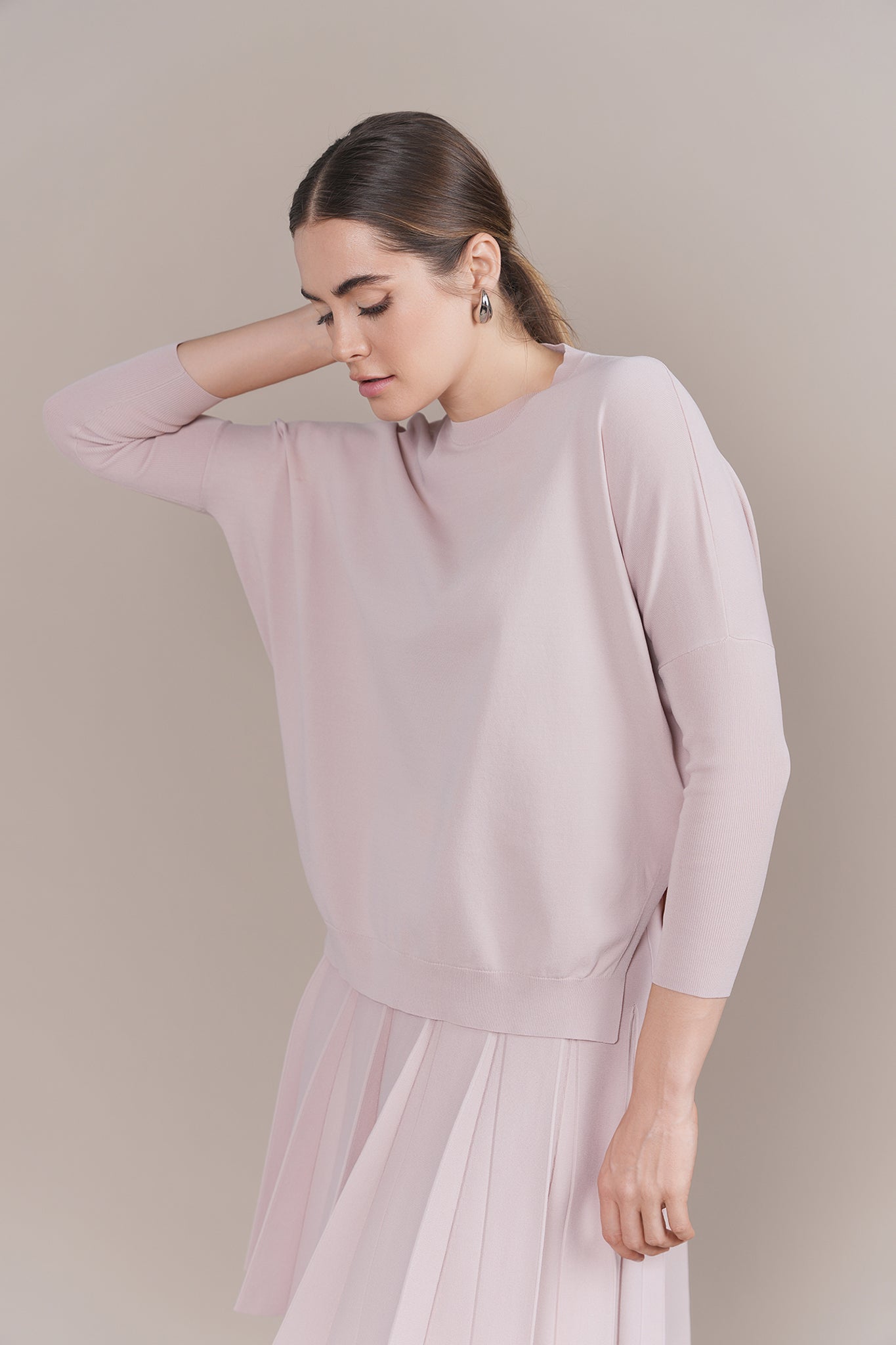 Montia Top in Peony