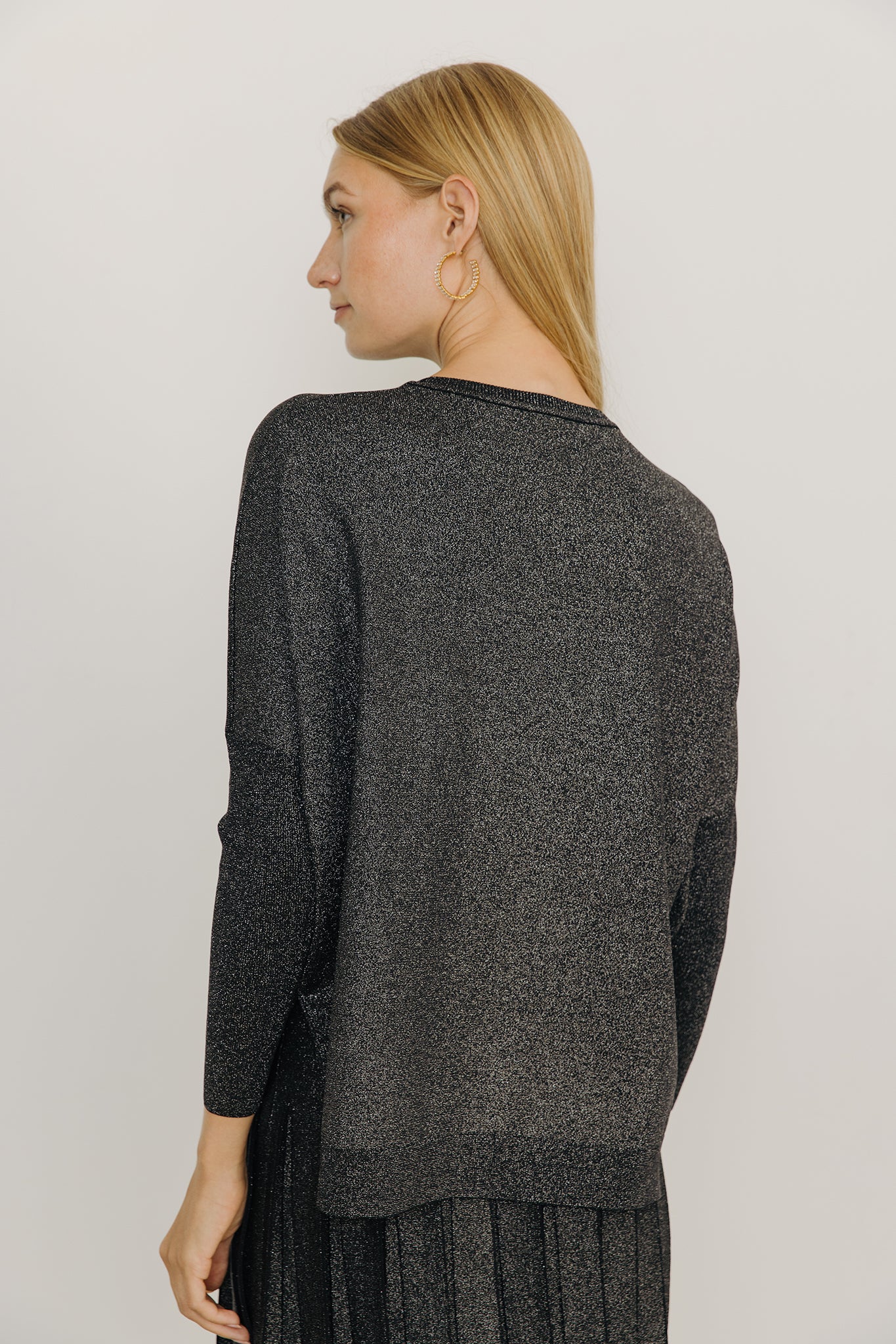 Montia Top in Black