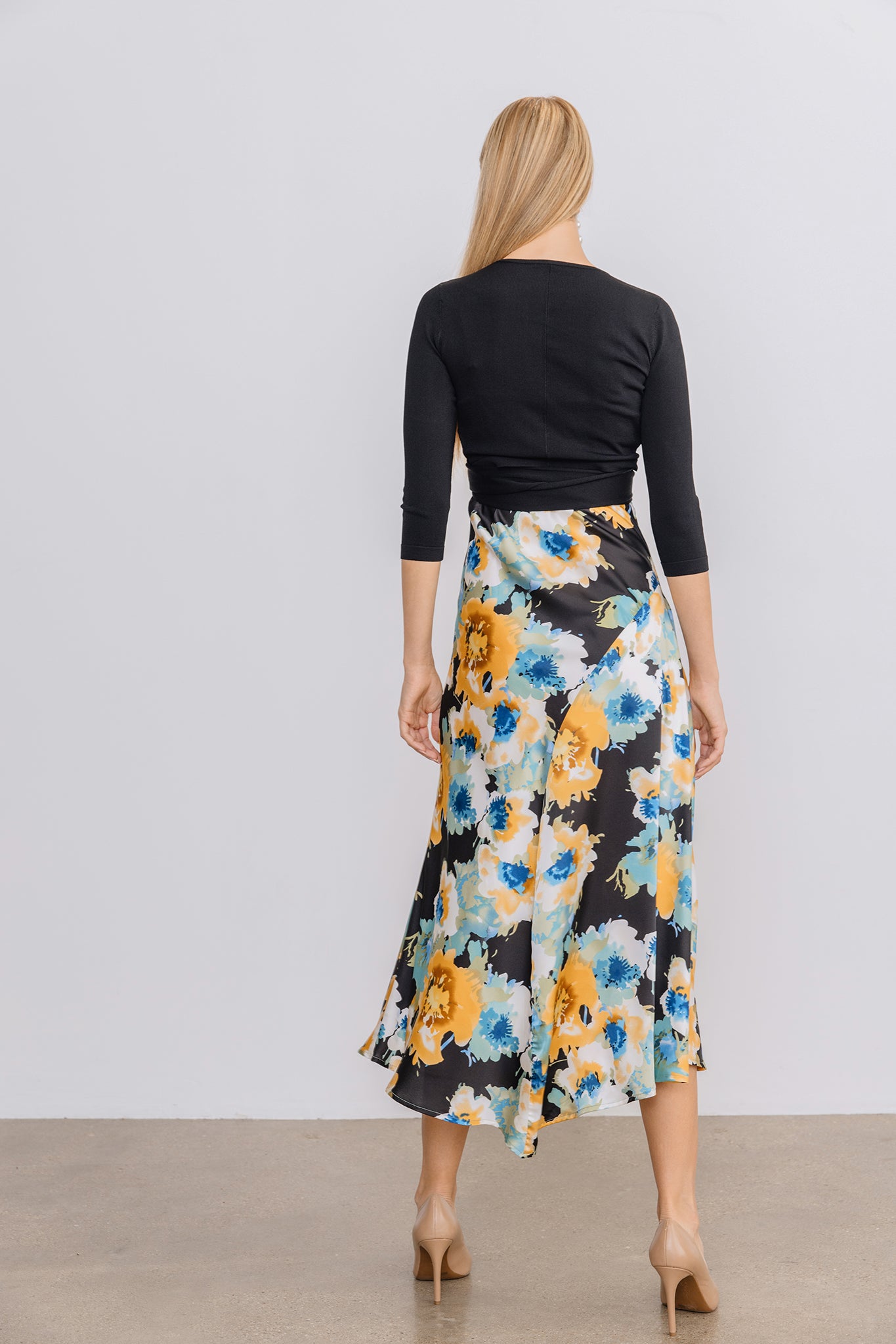 Clara Slip Dress in Giant Floral