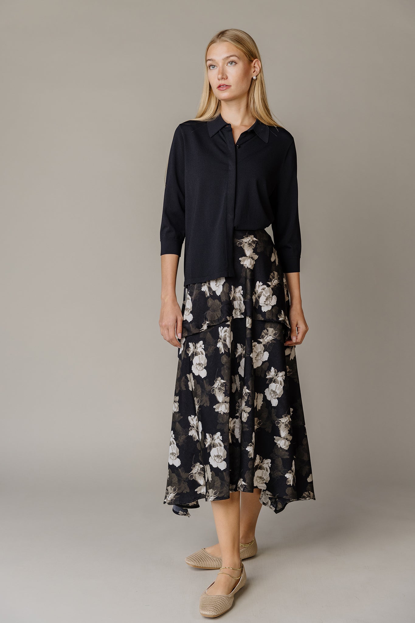 Alder Blouse in Black