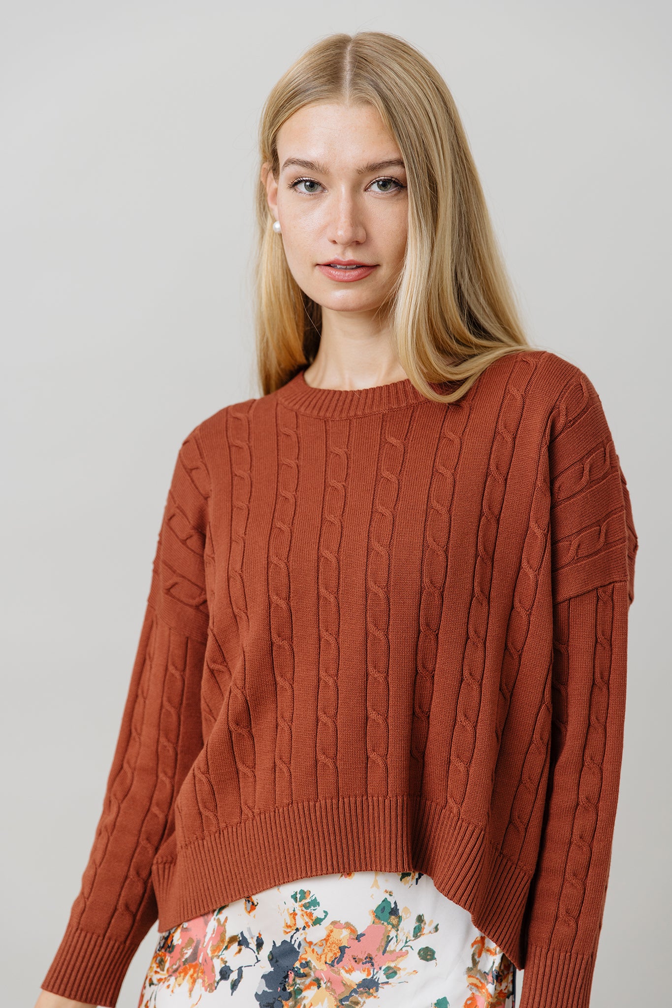 Atrio Sweater in Spice