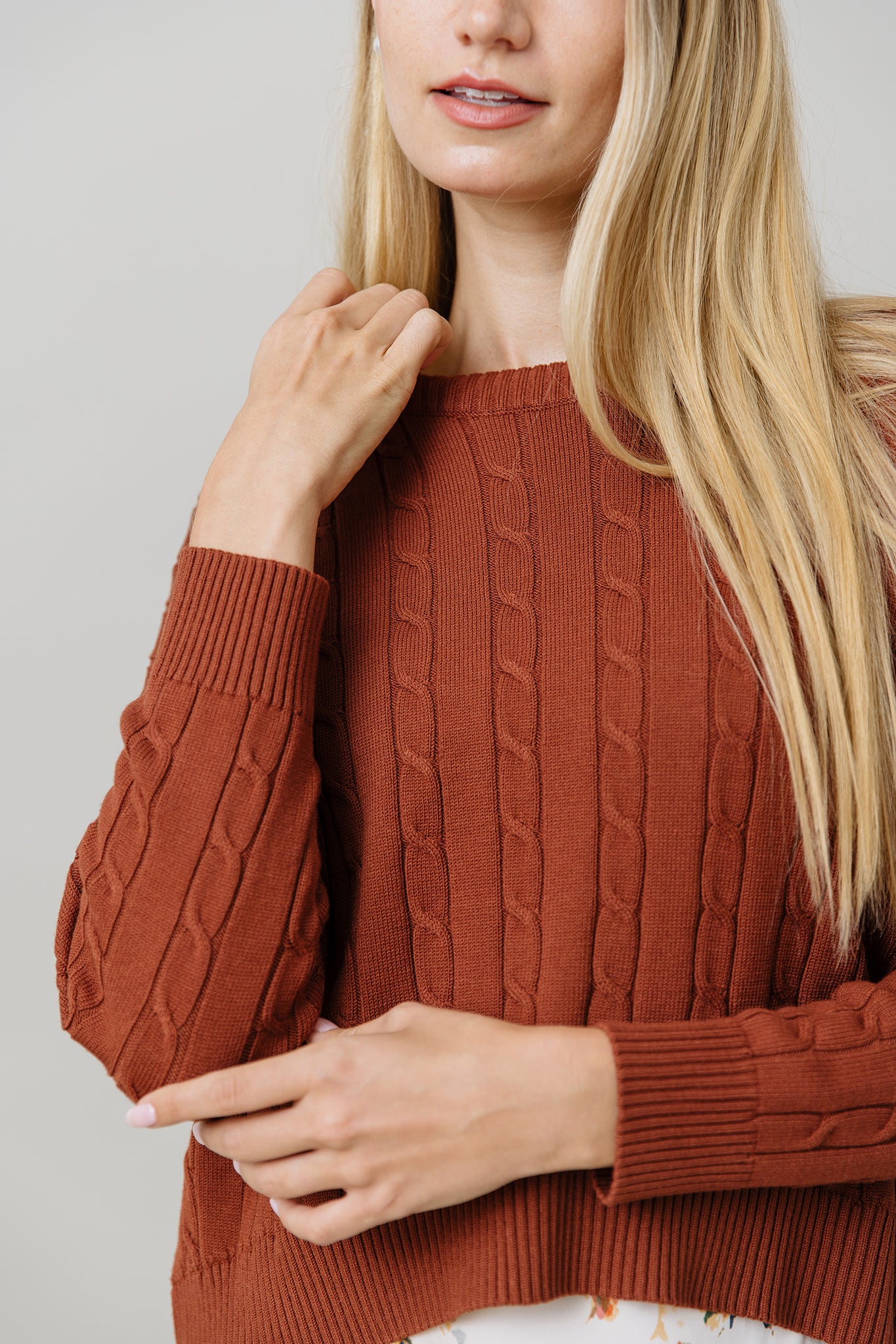Atrio Sweater in Spice