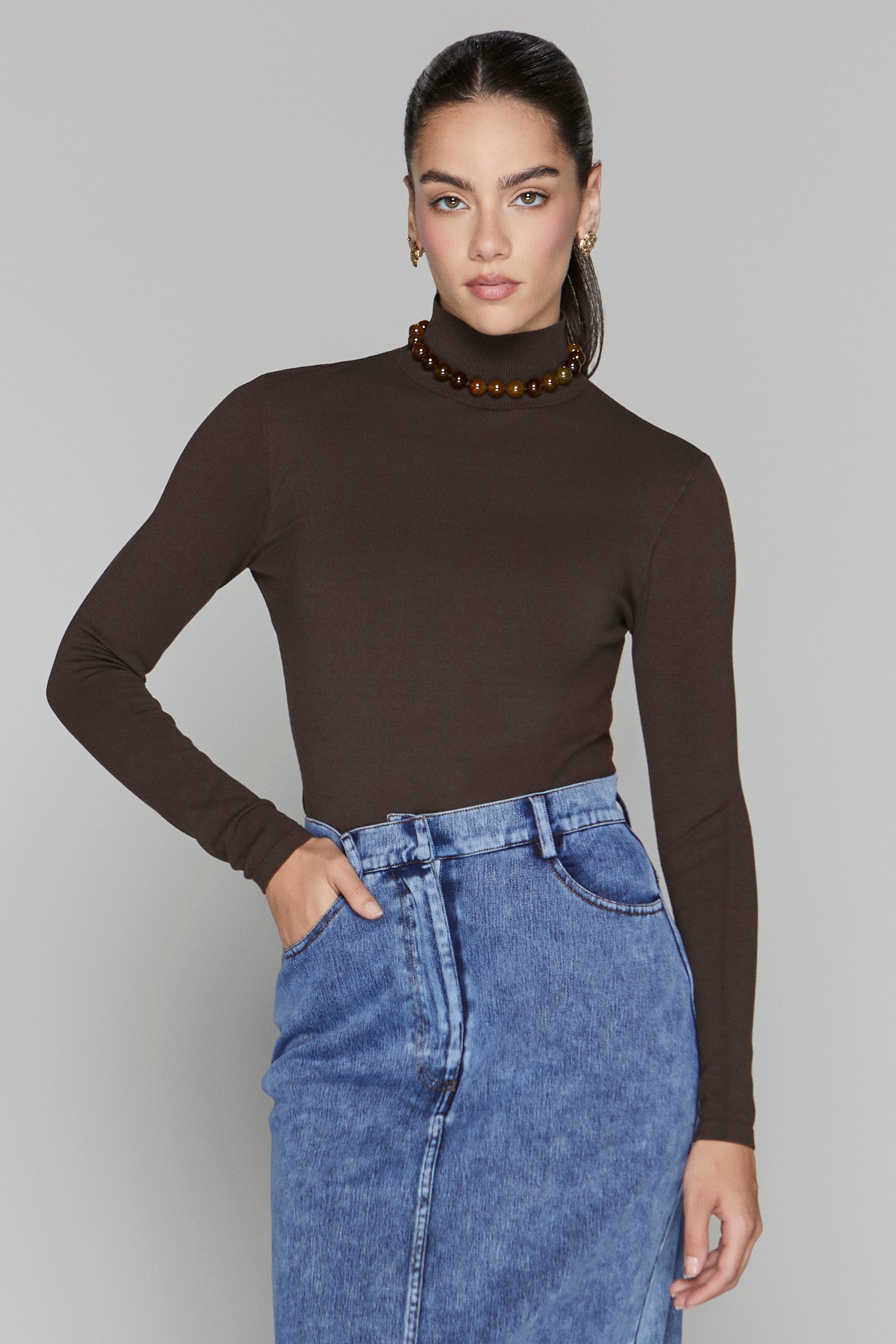 Camden Sweater in Cocoa