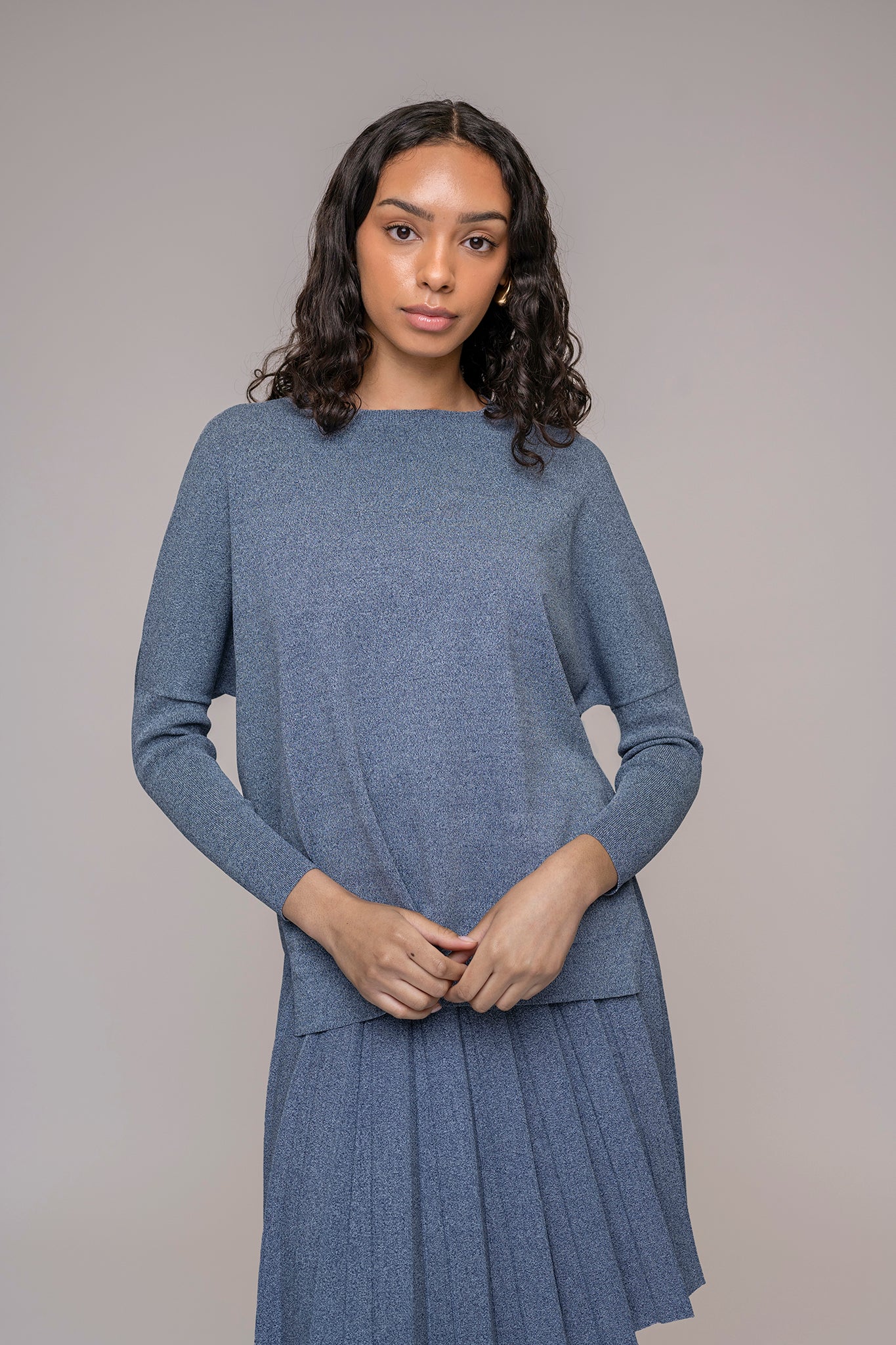 Montia Top in Denim
