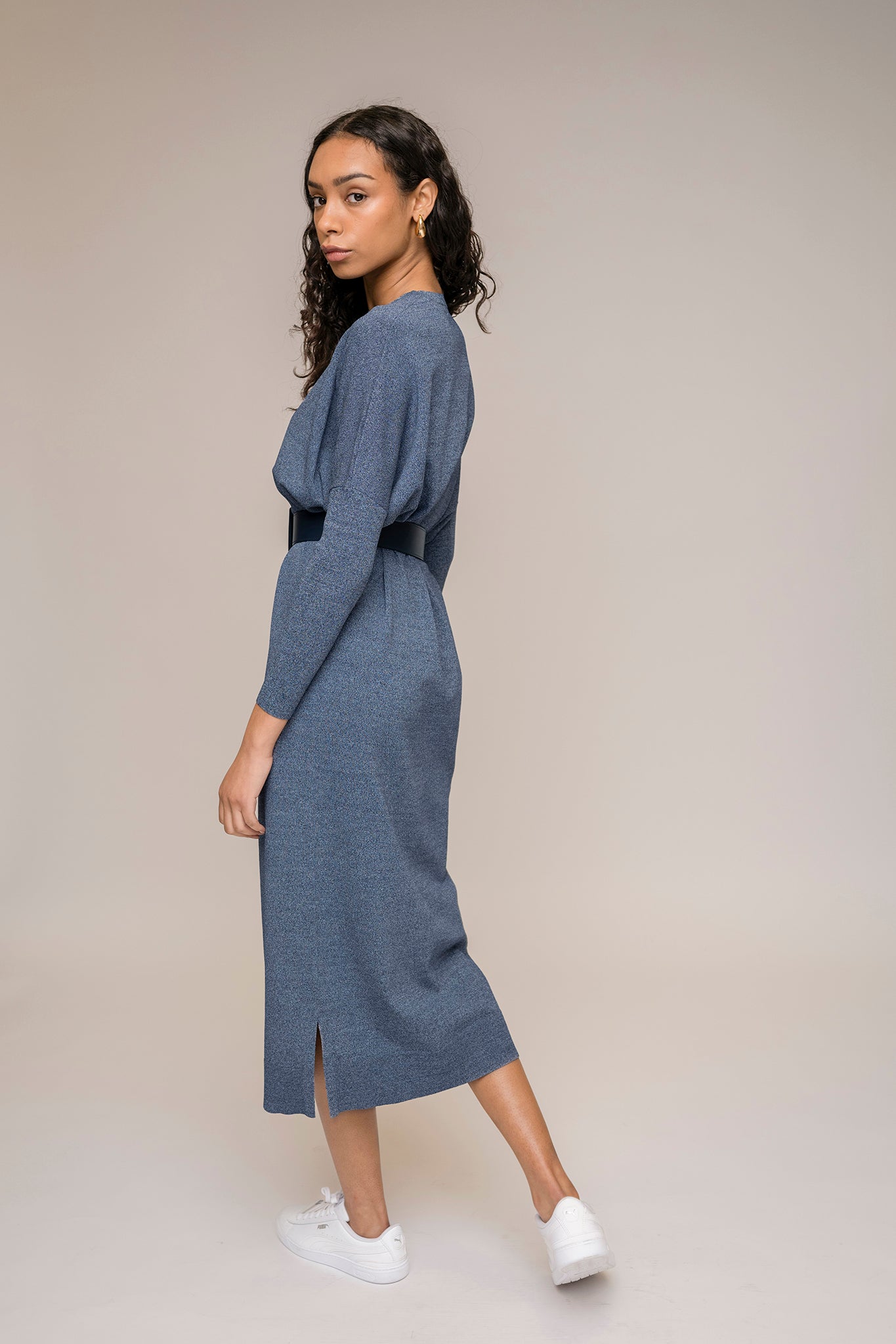 Perilla Dress in Denim