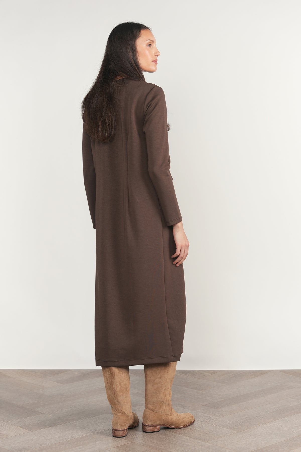 Gila Dress in Fudge
