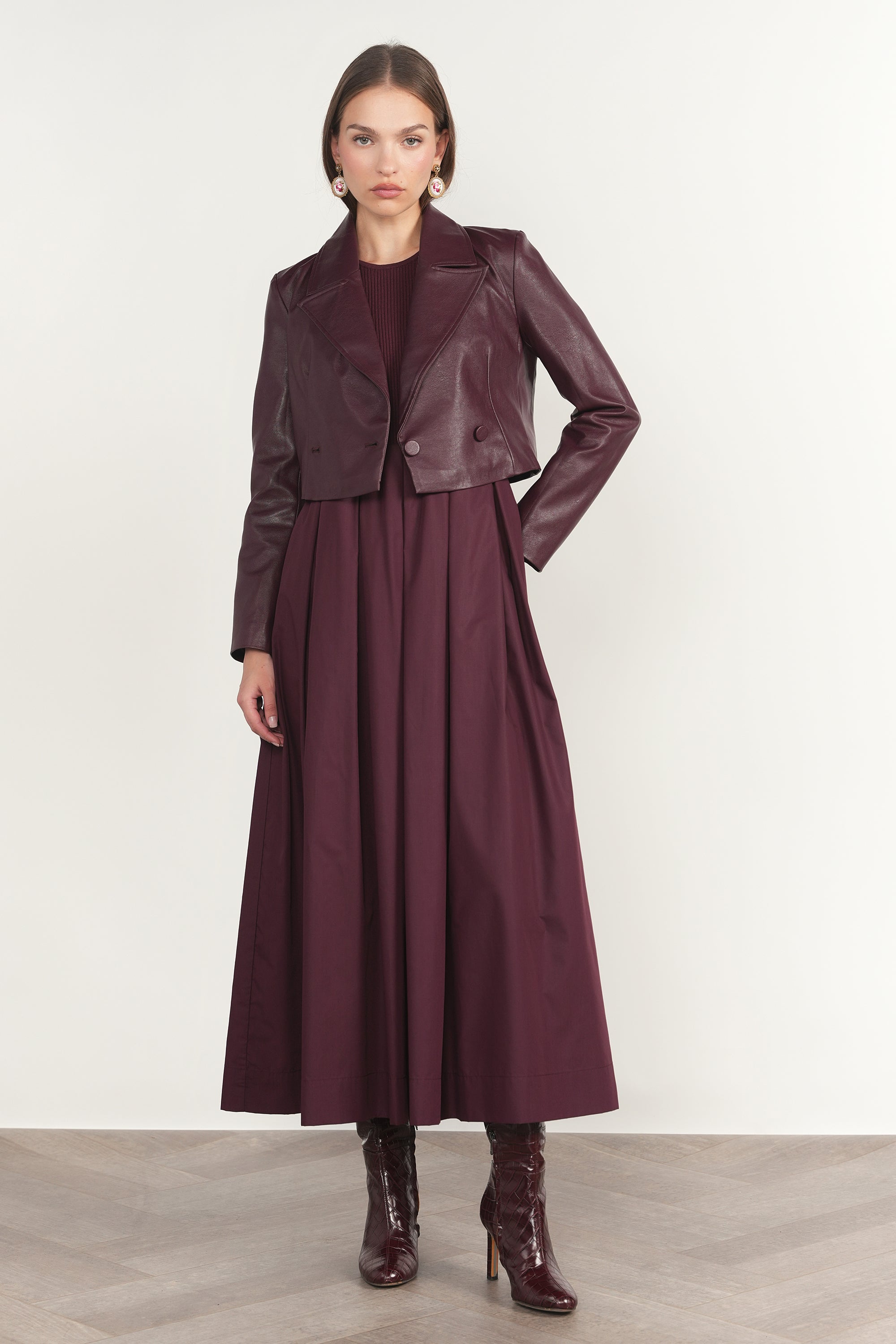 Dee Blazer in Antique Berry