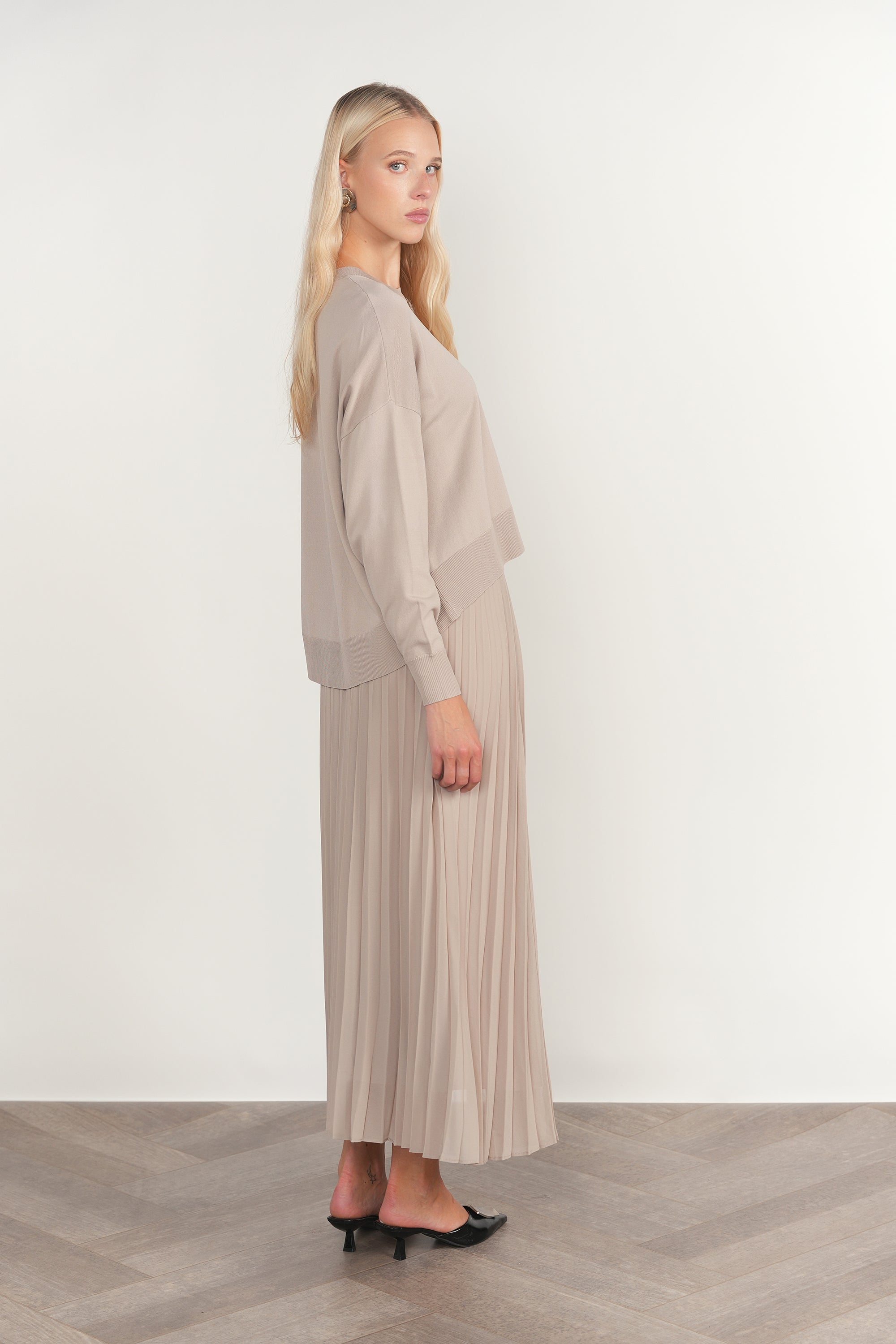 Vaal Skirt in Bone
