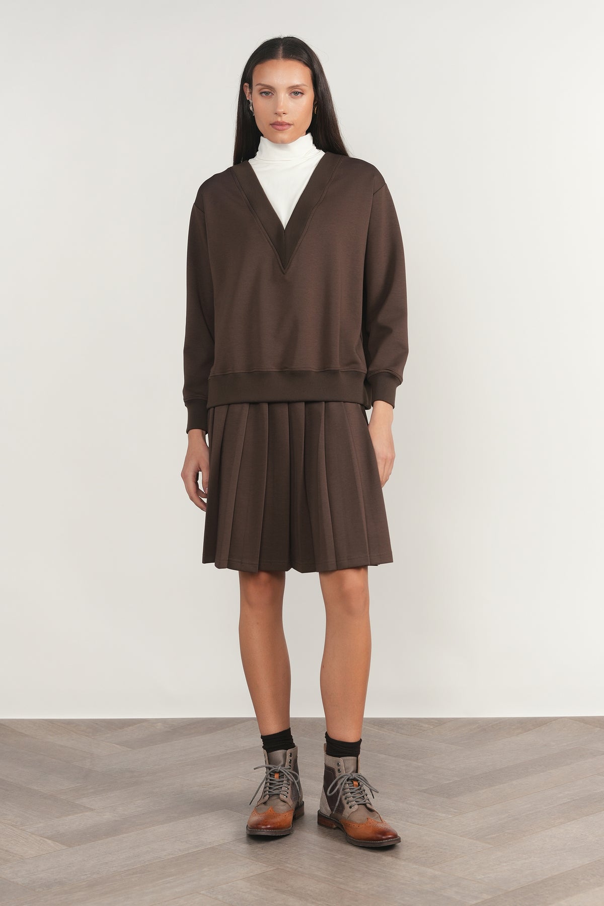 Sava Skirt in Fudge