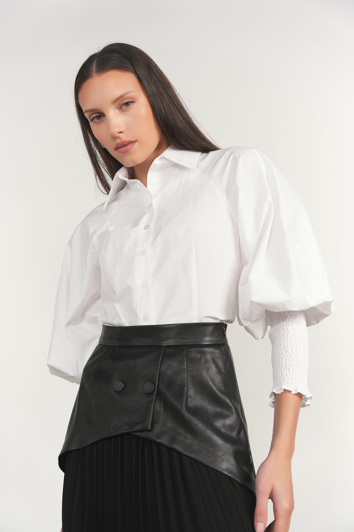 Ord Blouse in White