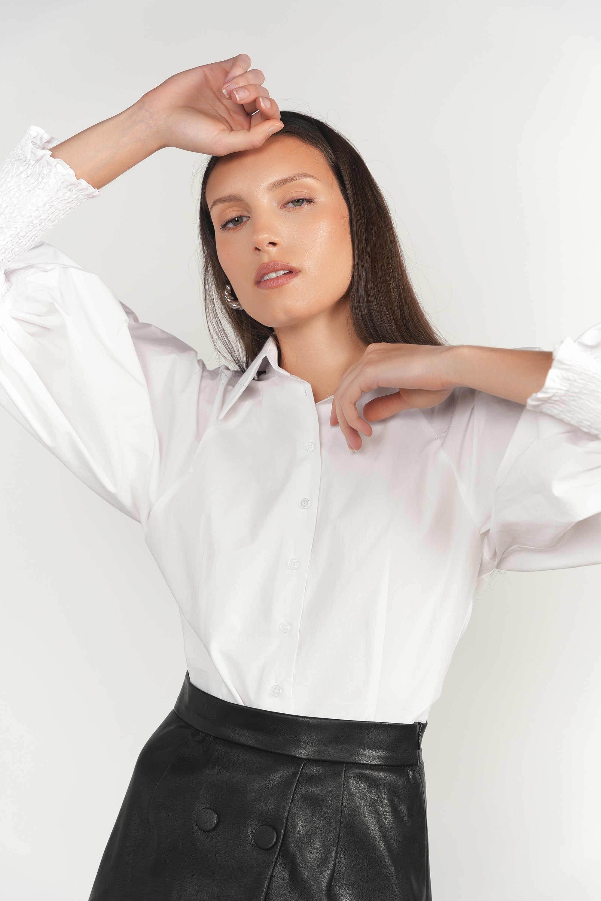 Ord Blouse in White