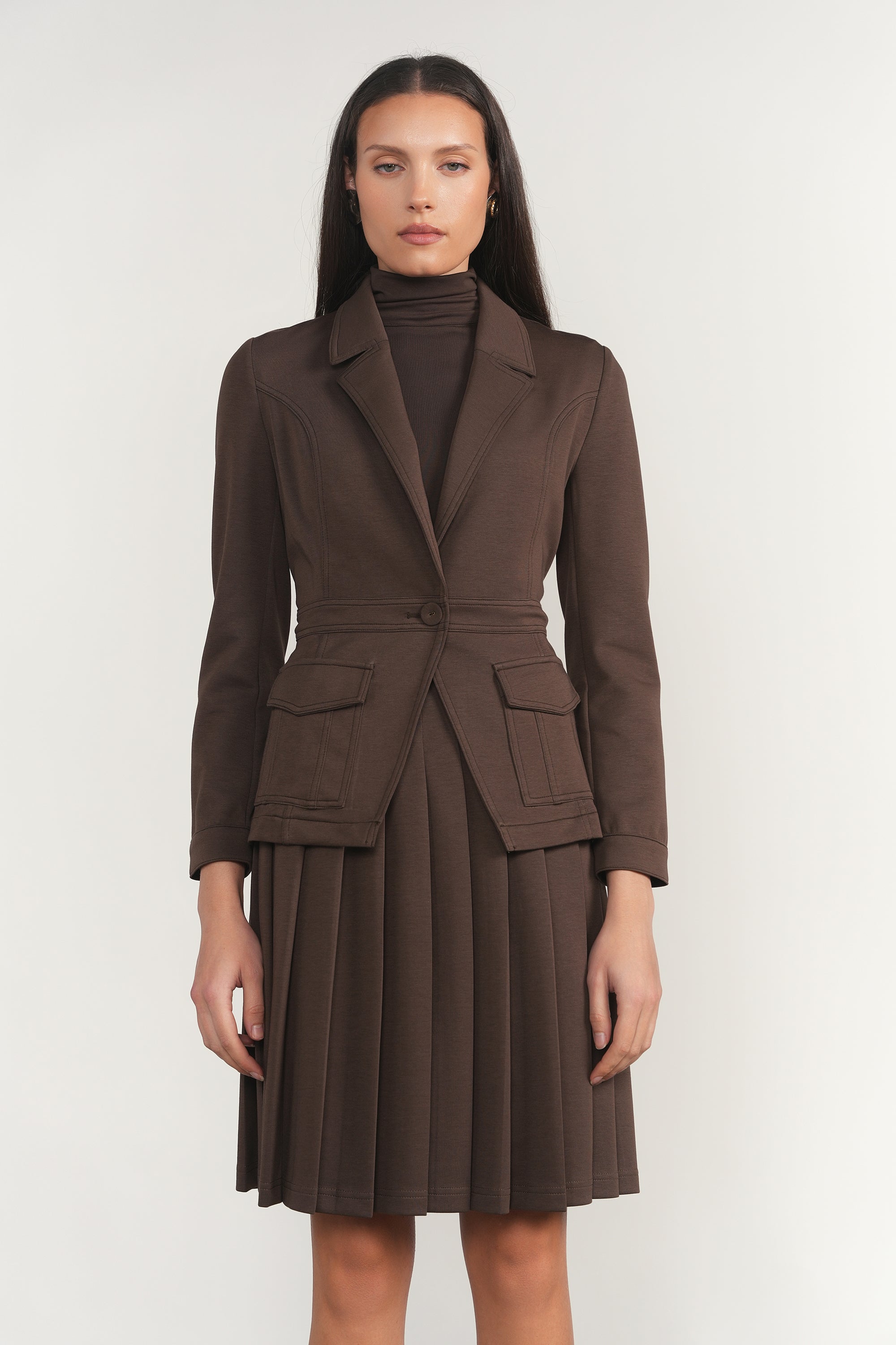 Sava Blazer in Fudge
