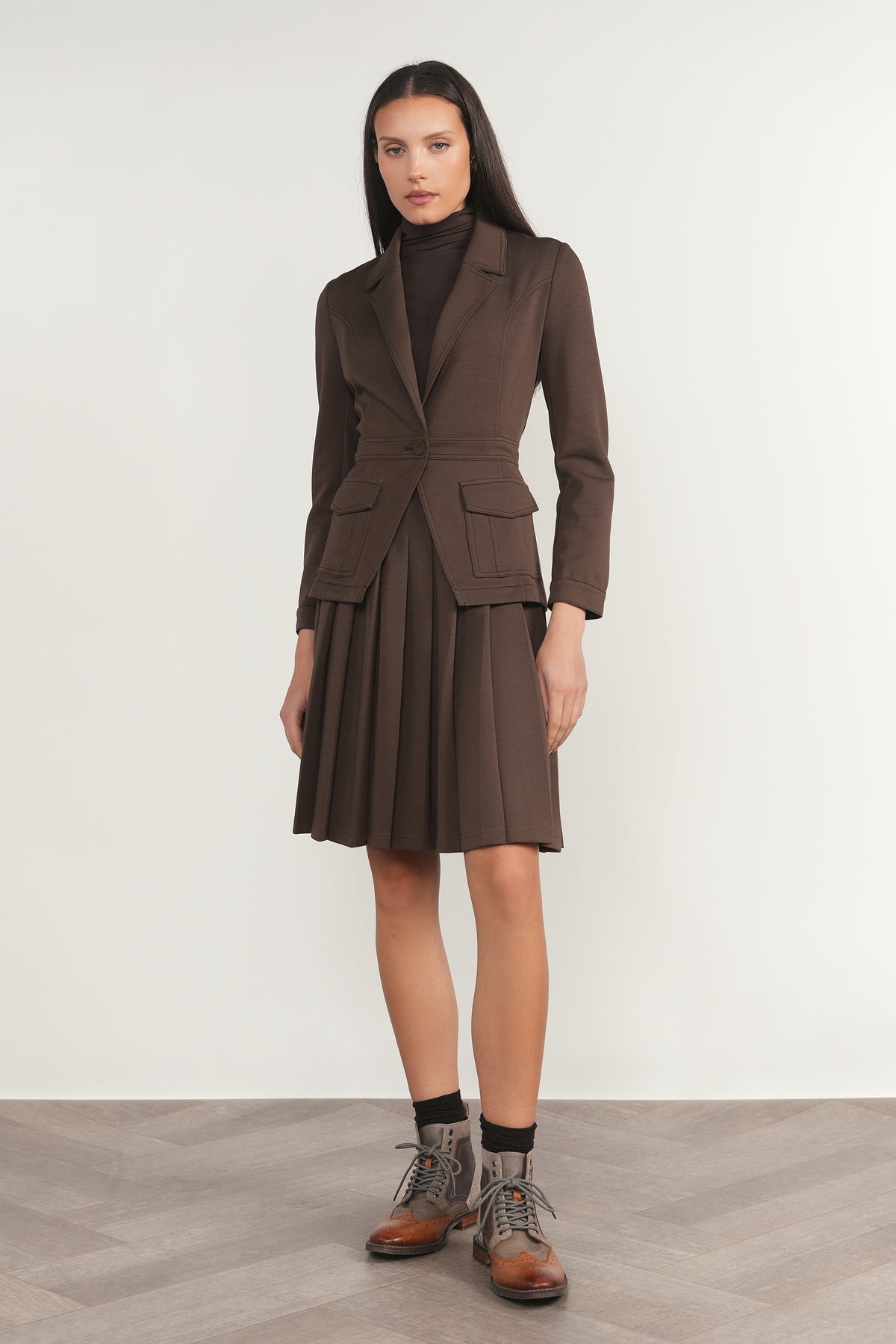Sava Blazer in Fudge