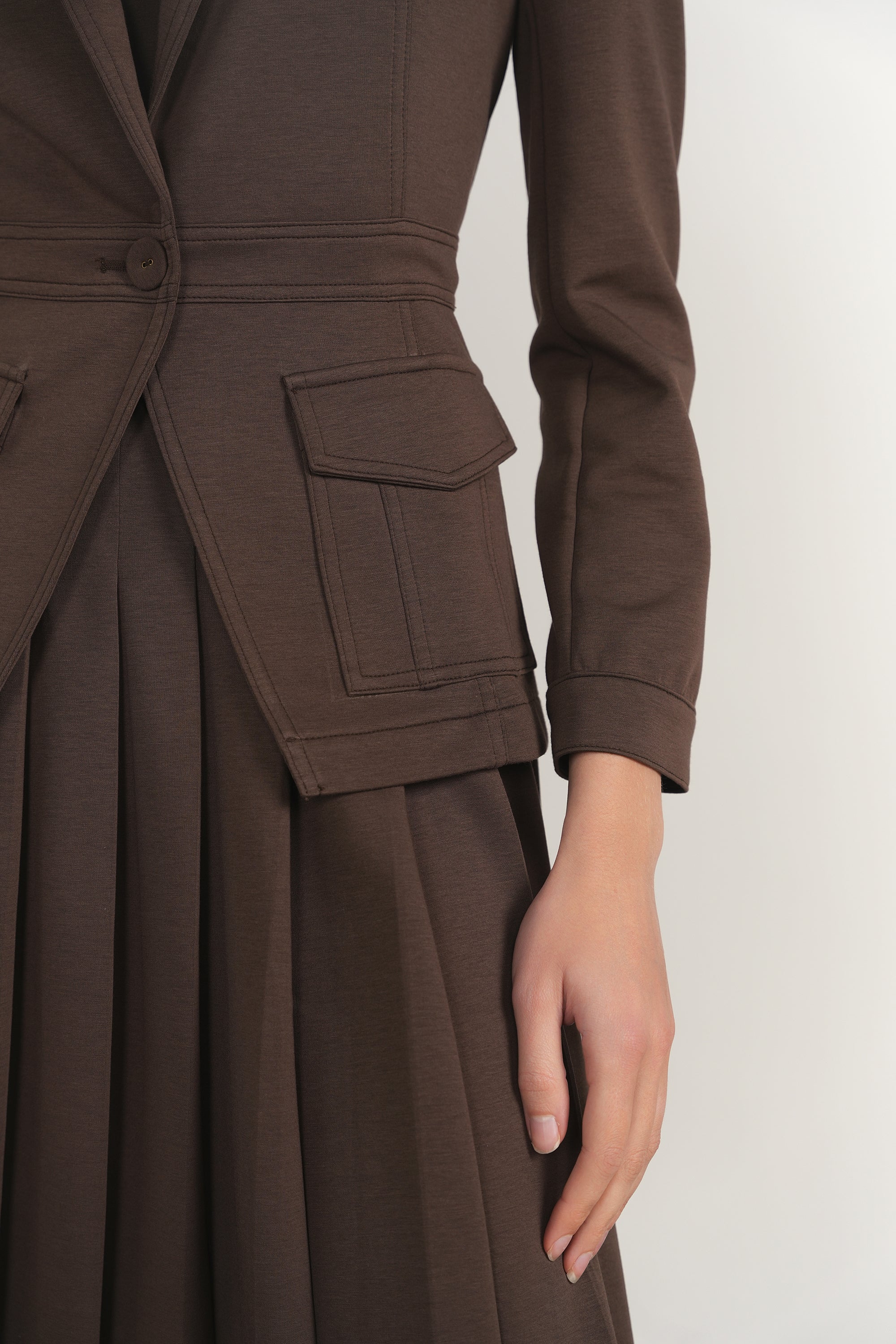 Sava Blazer in Fudge